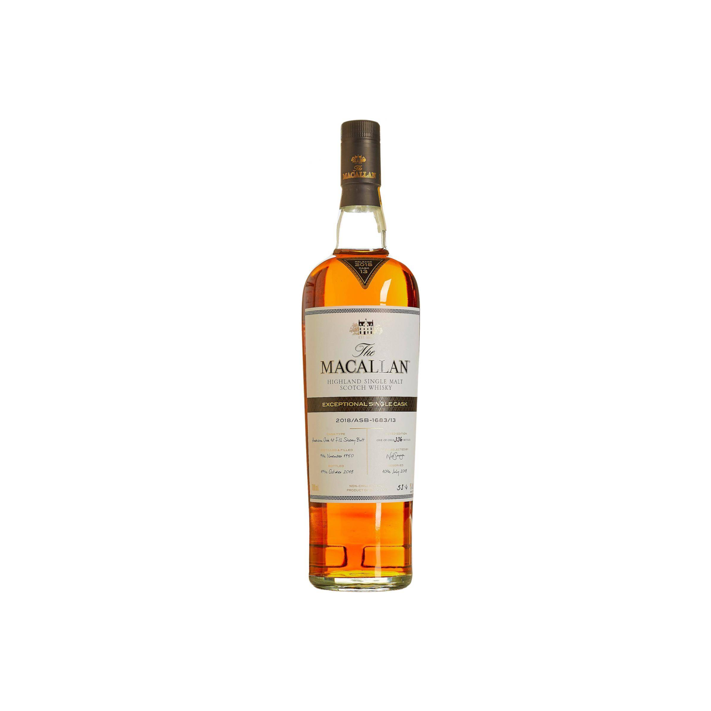 The Macallan 1950 67 Years Single Malt Whisky