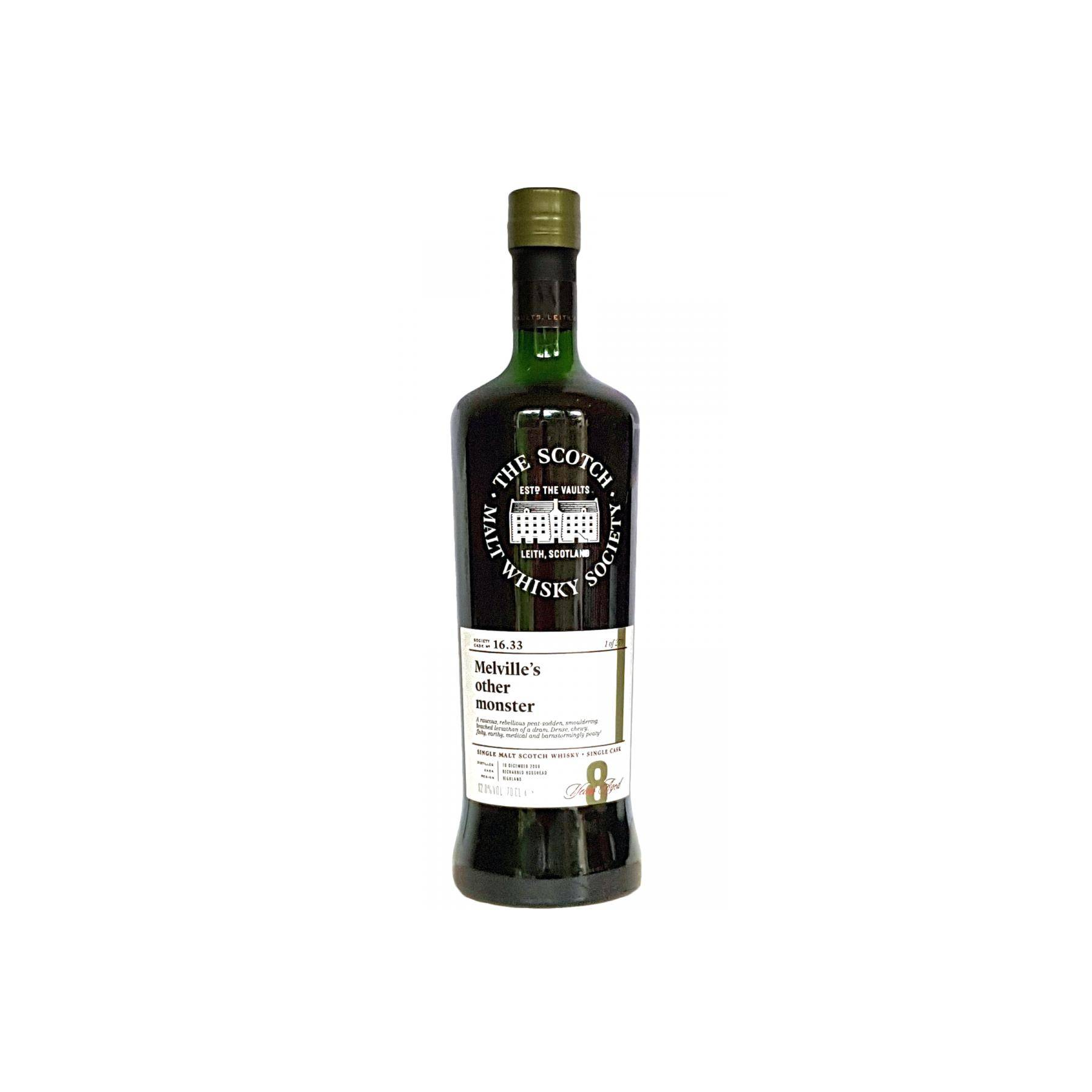 The Scotch Malt Whisky Society 2009 8 Years Single Malt Whisky