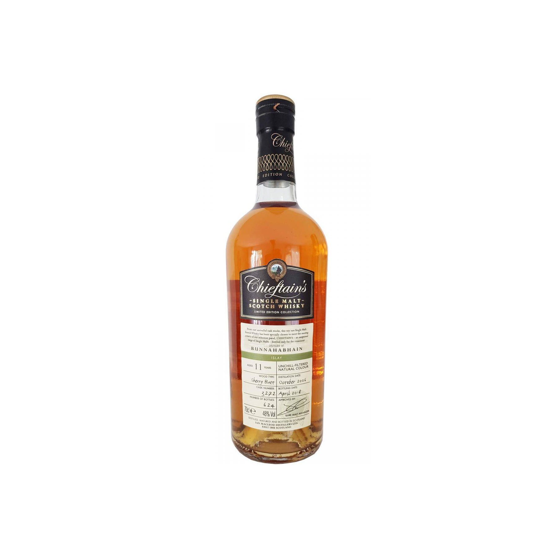 Bunnahabhain 2006 11 Years Single Malt Whisky