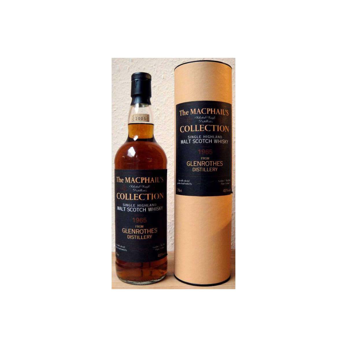 The Glenrothes 1965 40 Years Single Malt Whisky 2