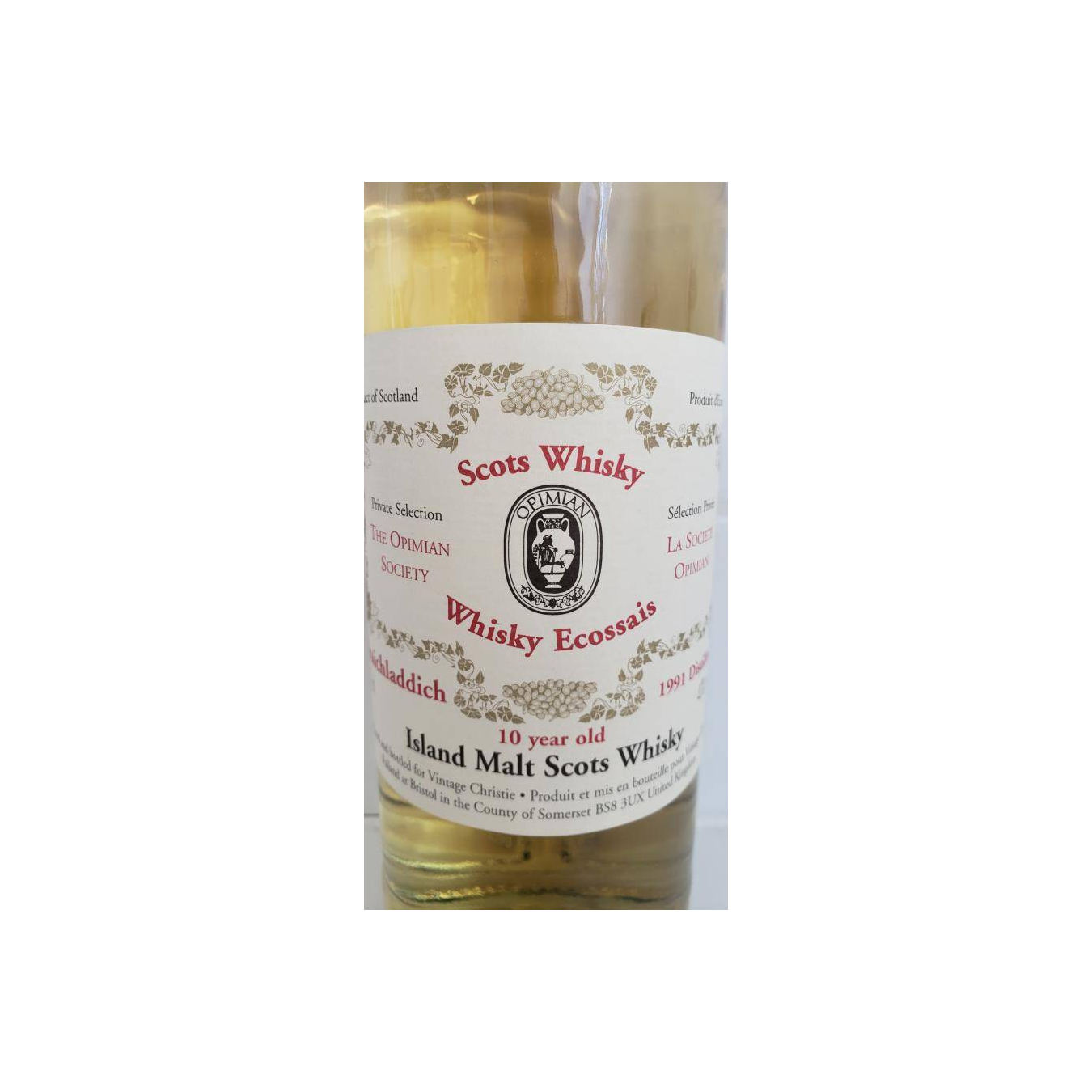 Bruichladdich 1991 10 Years Single Malt Whisky 2