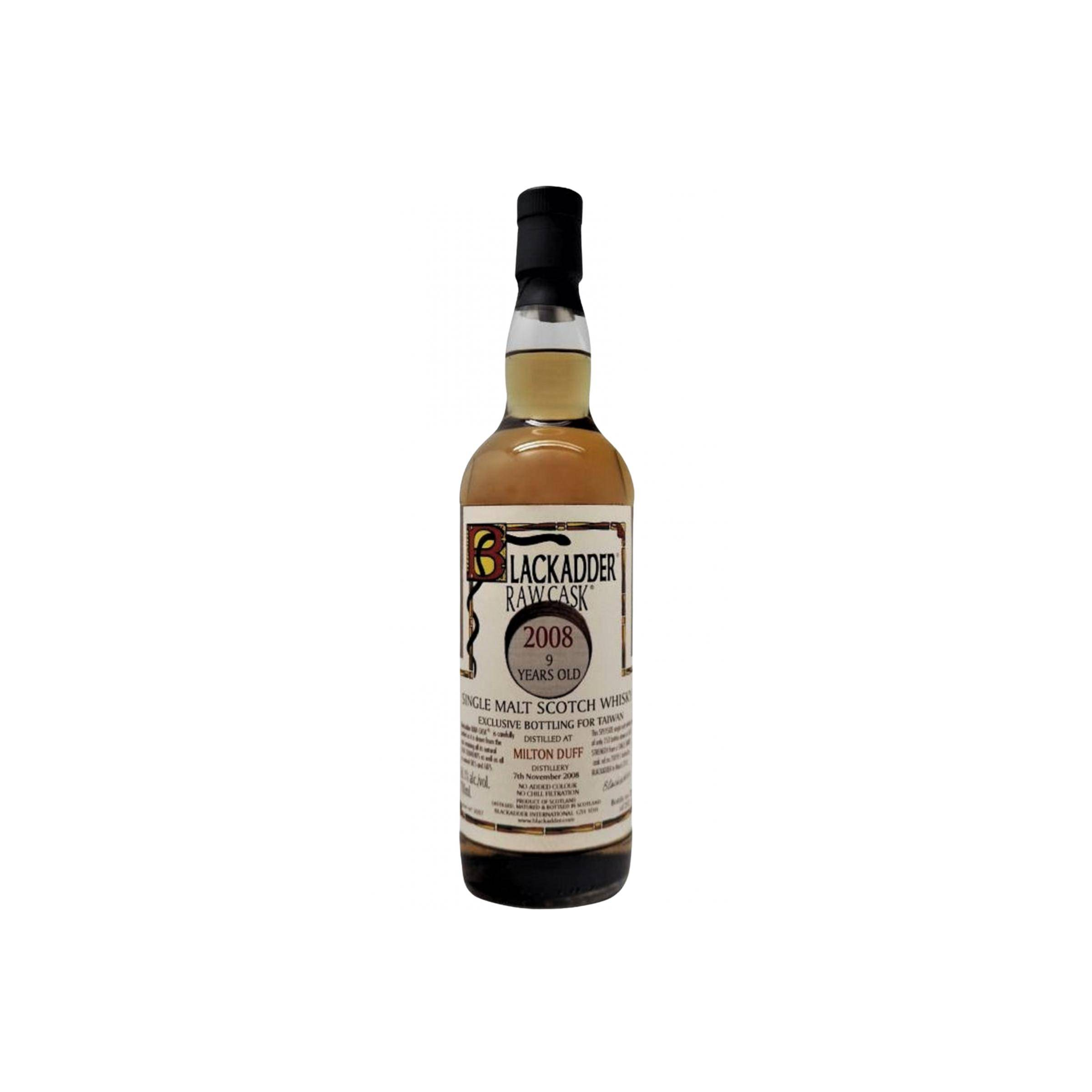Miltonduff Raw Cask 2008 9 Years Single Malt Whisky