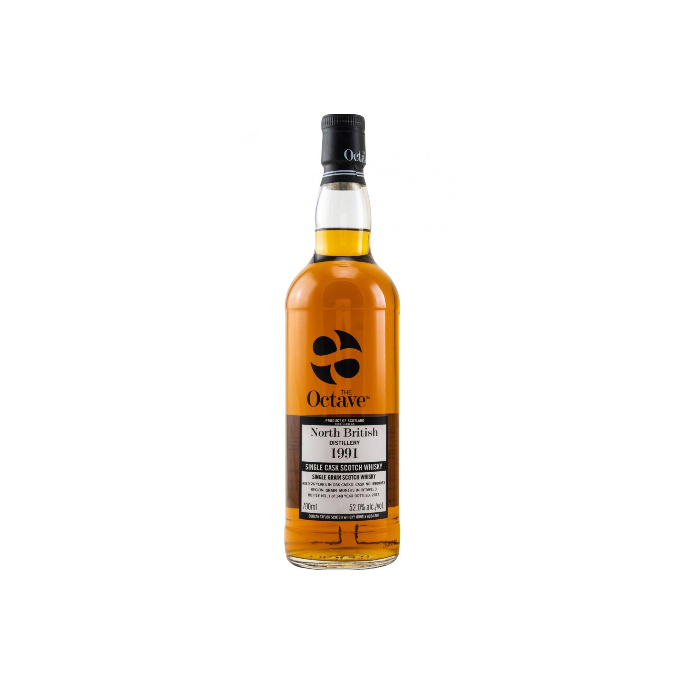 North British The Octave 1991 26 Years Single Grain Whisky