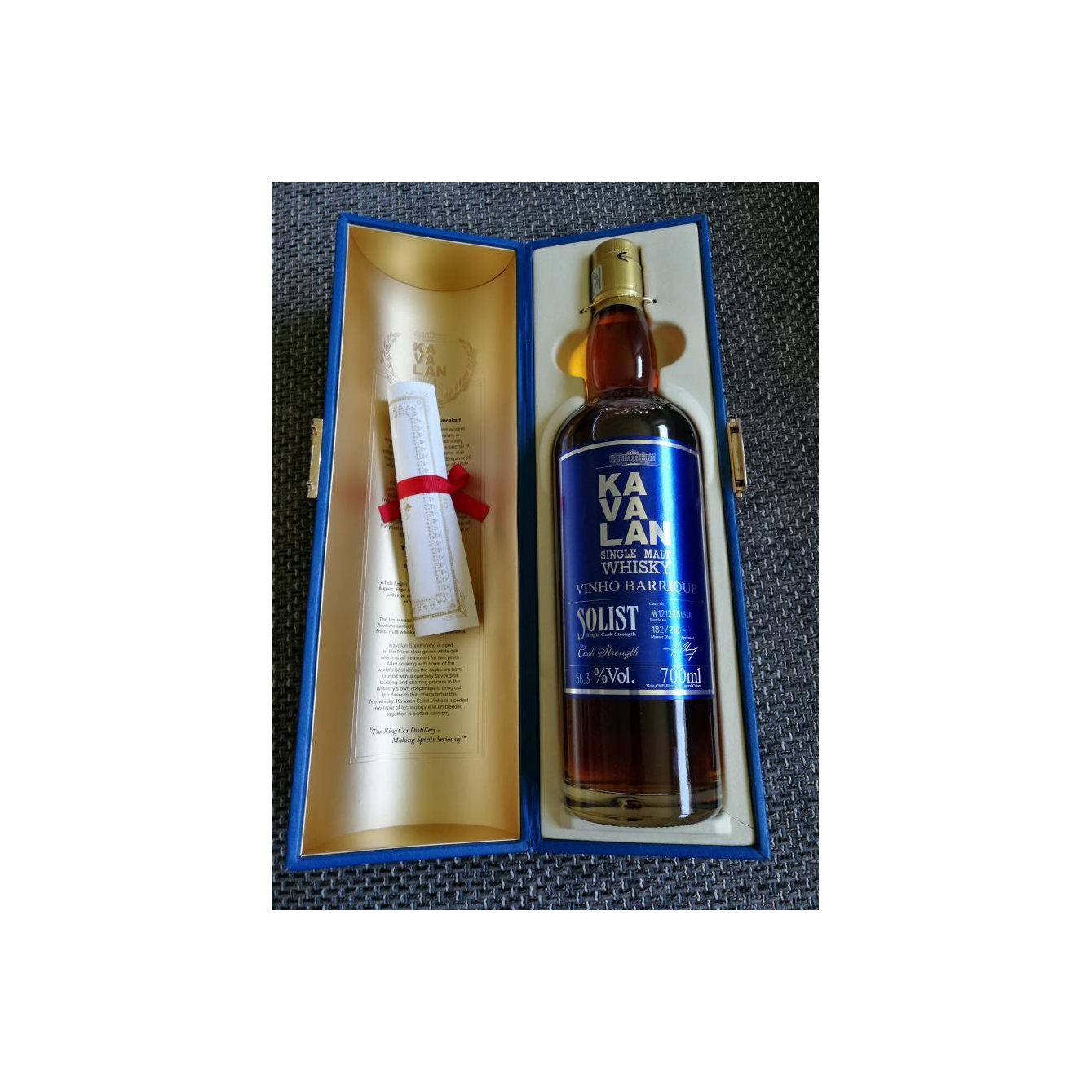 Kavalan Vinho Barrique 2012 4 Years Single Malt Whisky 2