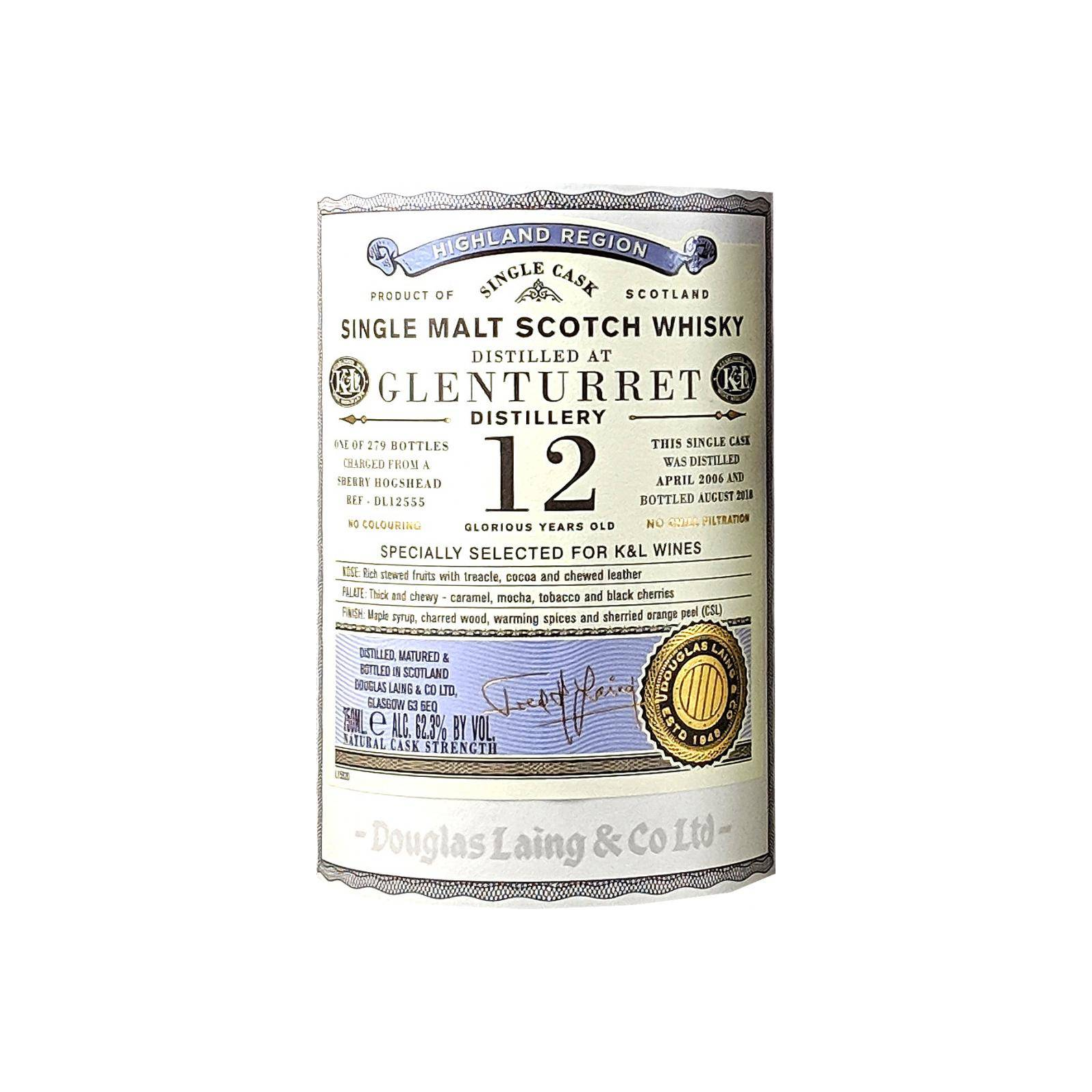 The Glenturret Old Particular 2006 12 Years Single Malt Whisky 3