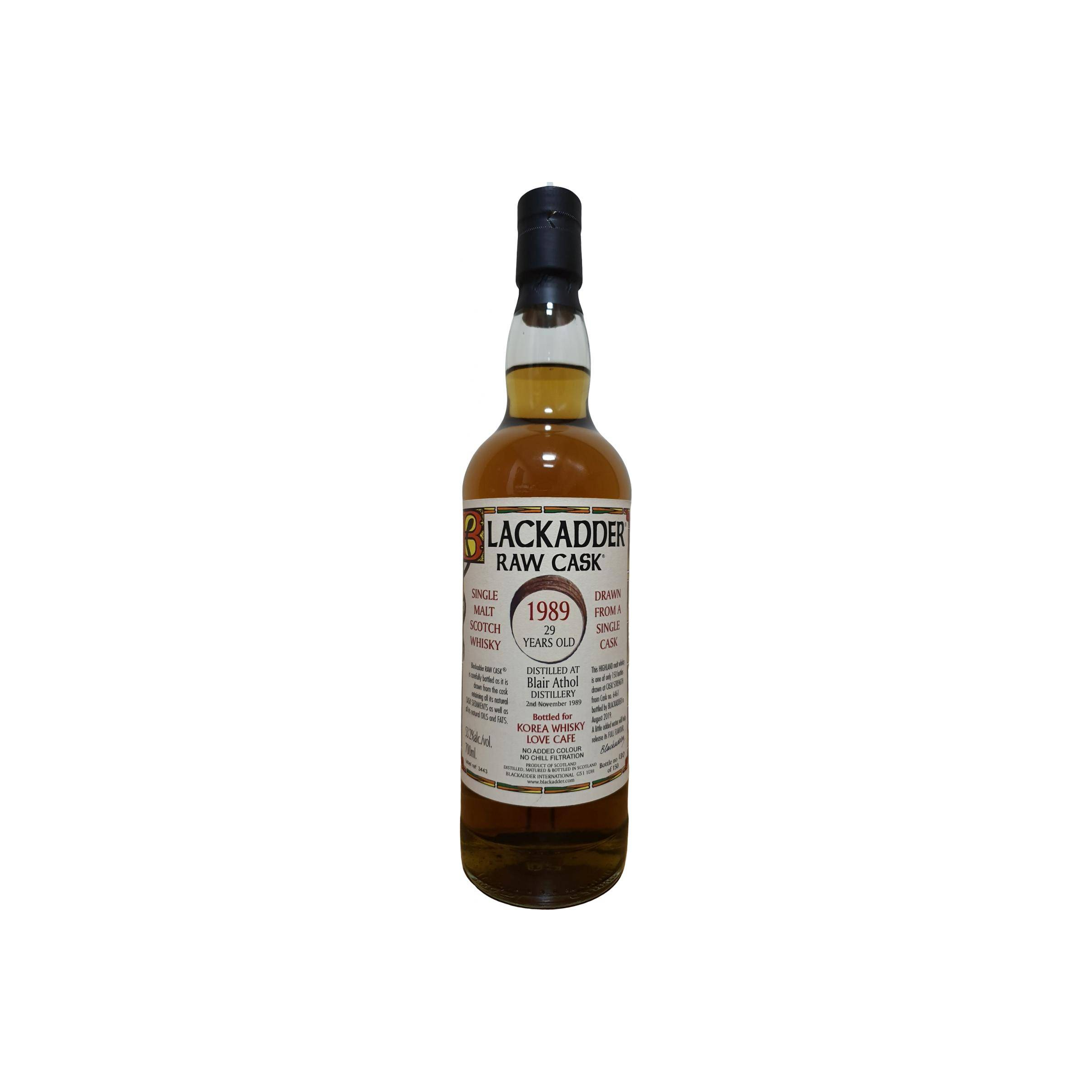 Blair Athol Raw Cask 1989 29 Years Single Malt Whisky