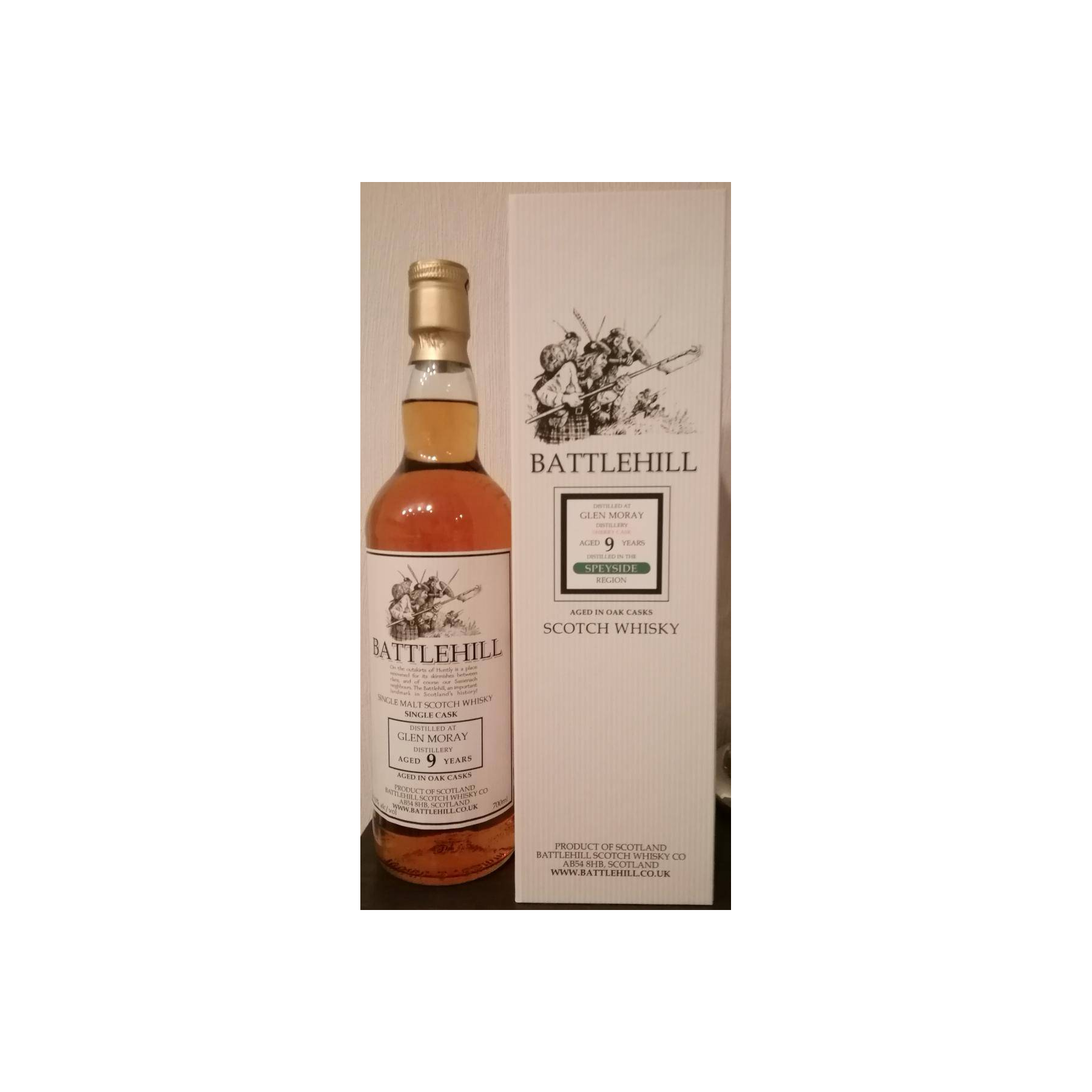 Glen Moray 9 Years Single Malt Whisky 2