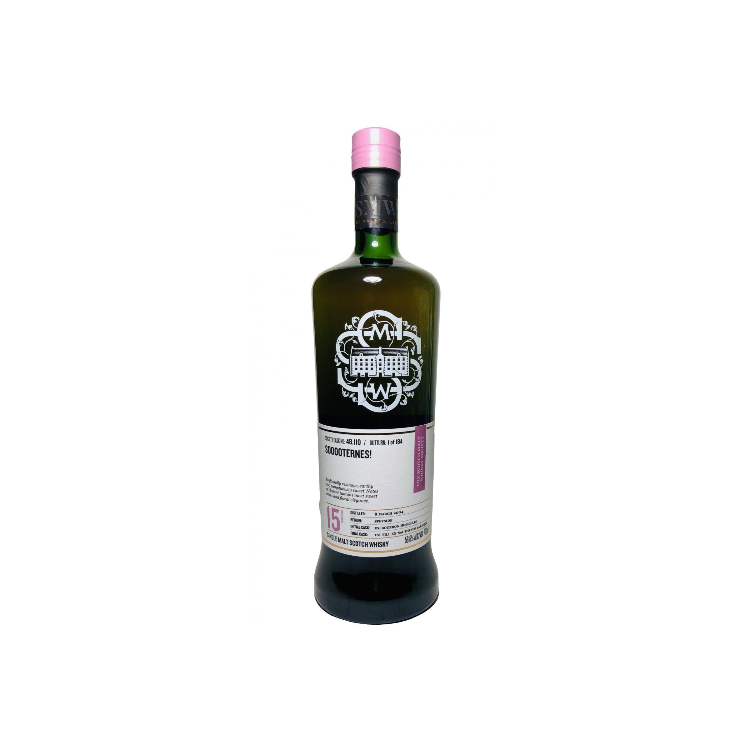 The Scotch Malt Whisky Society 2004 15 Years Single Malt Whisky