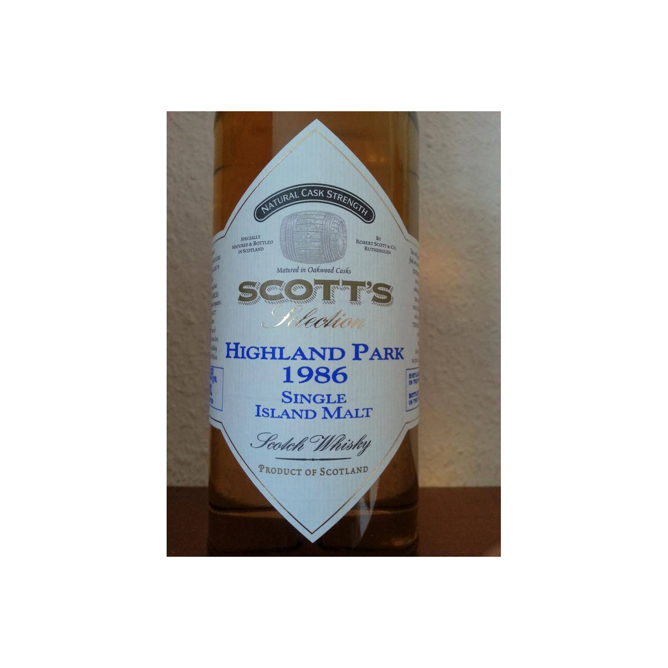 Highland Park 1986 26 Years Single Malt Whisky