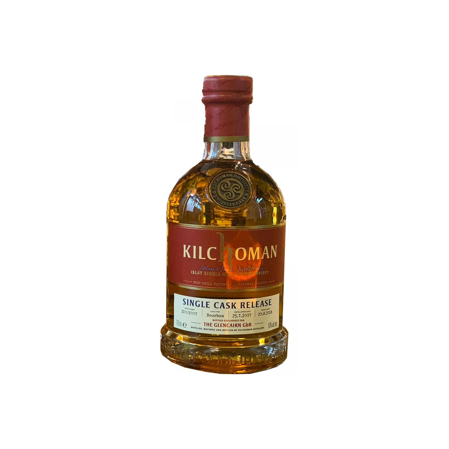 Kilchoman 2007 11 Years Single Malt Whisky