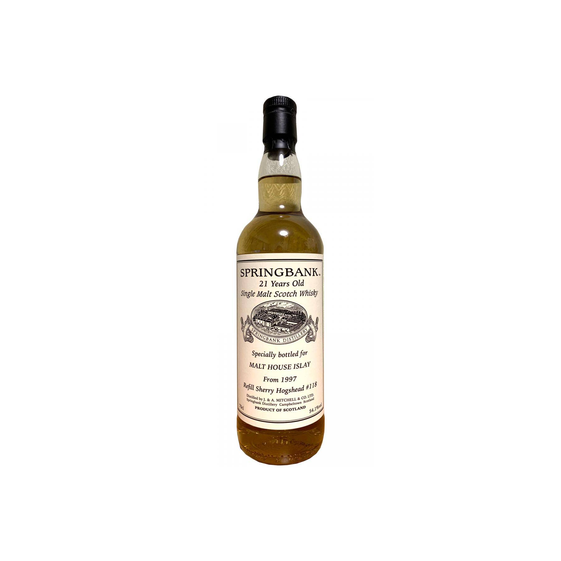 Springbank Private Bottling 1997 21 Years Single Malt Whisky