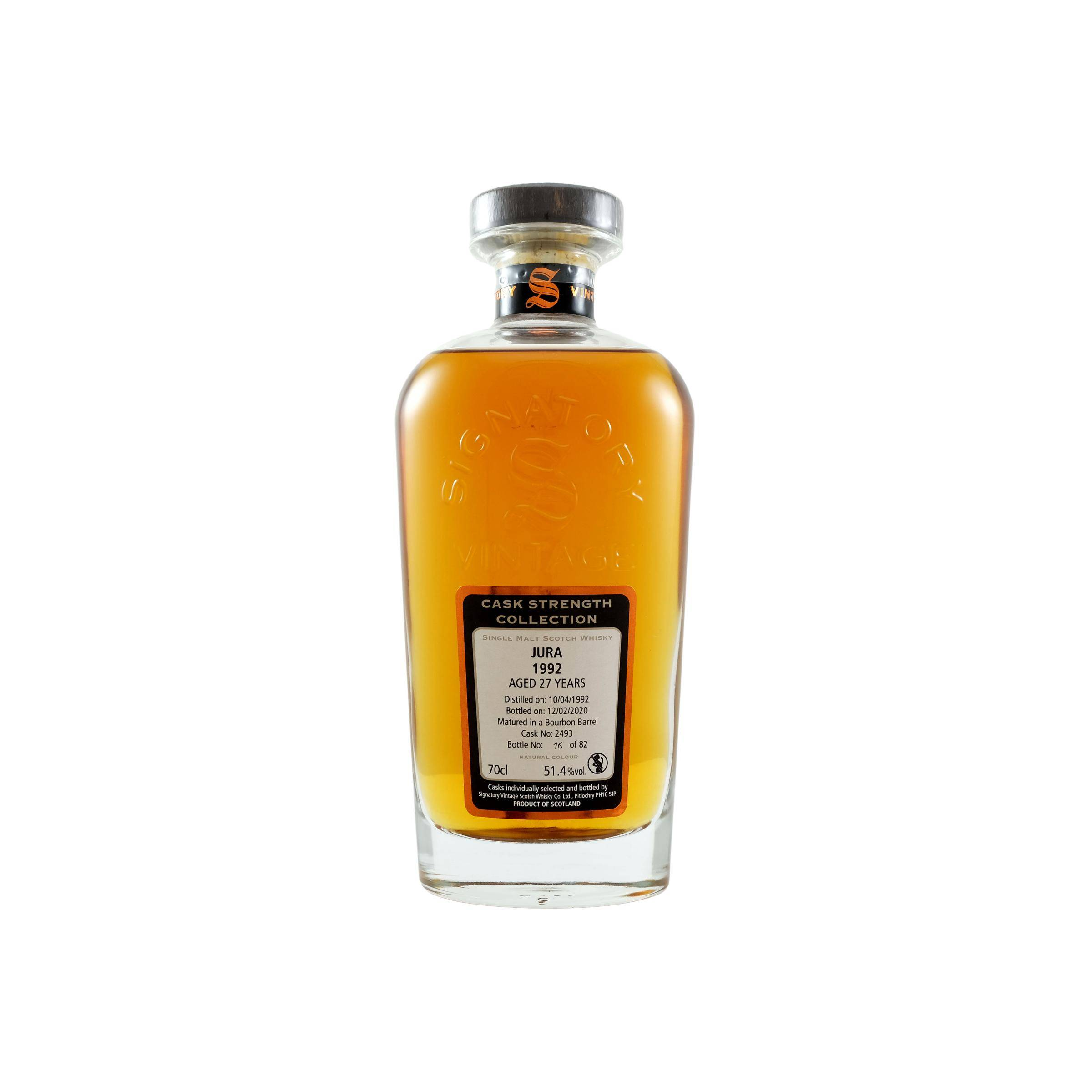 Jura Cask Strength Collection 1992 27 Years Single Malt Whisky