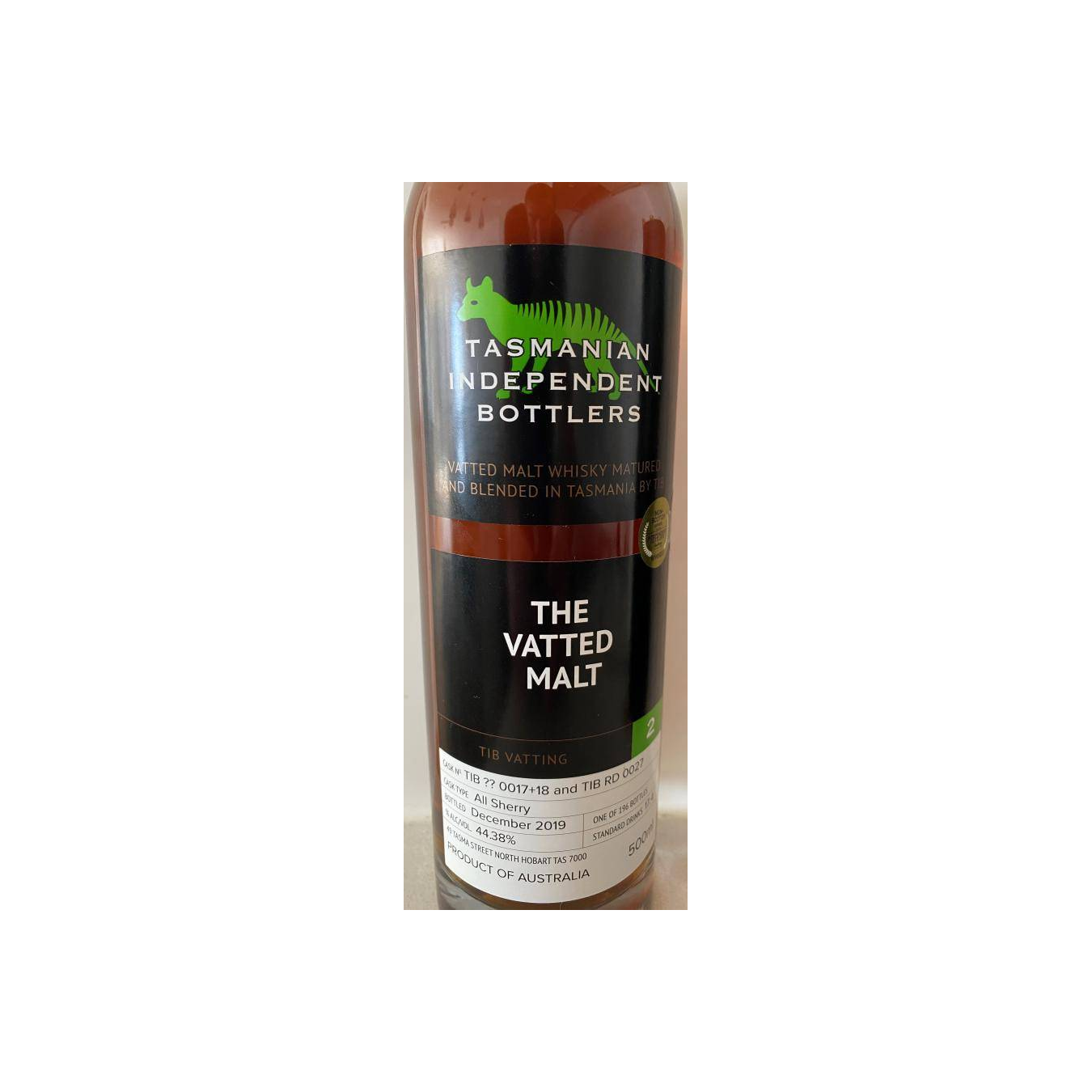Tasmanian Independent Bottlers The Vatted Malt [2] TmIB 2
