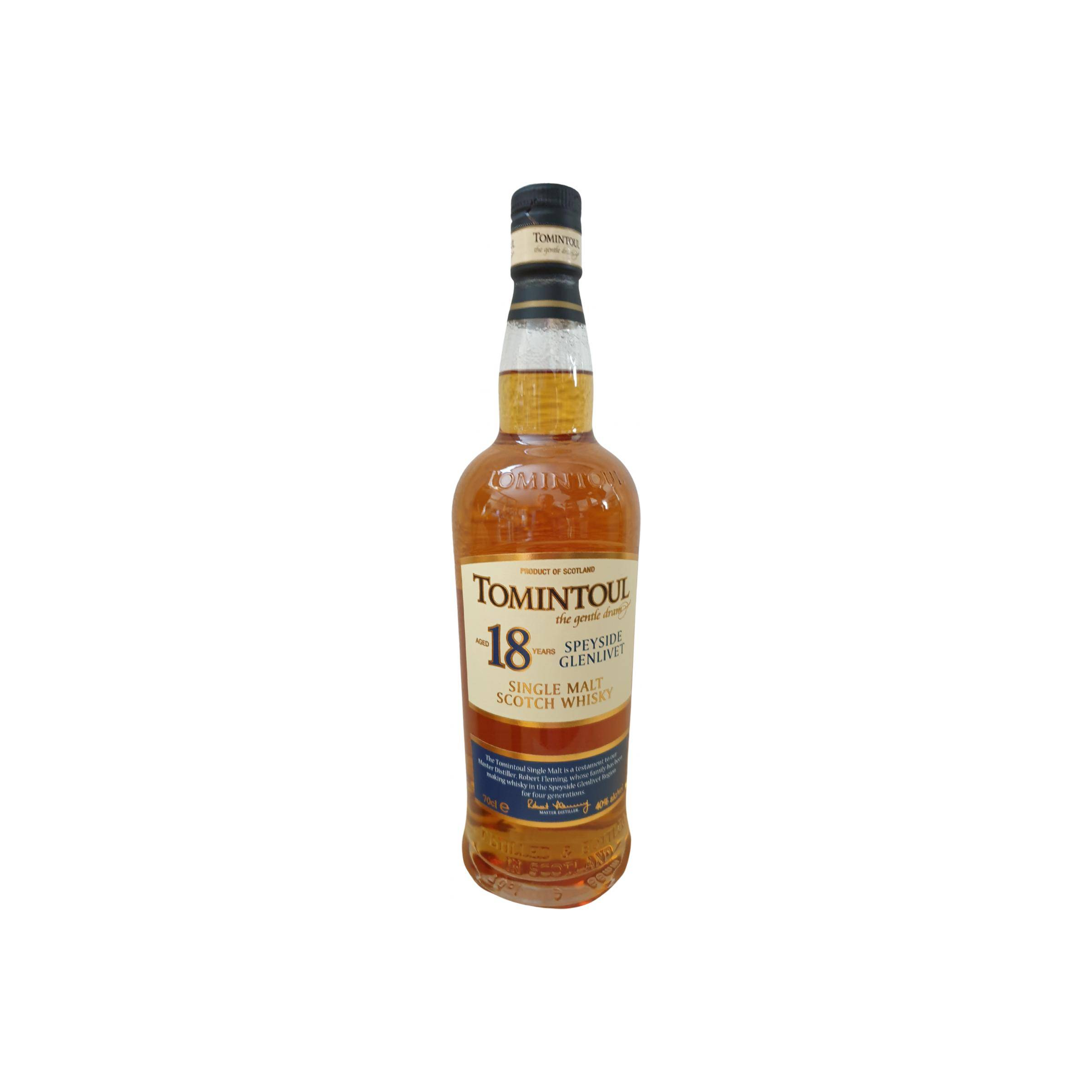 Tomintoul 18 Years Single Malt Whisky