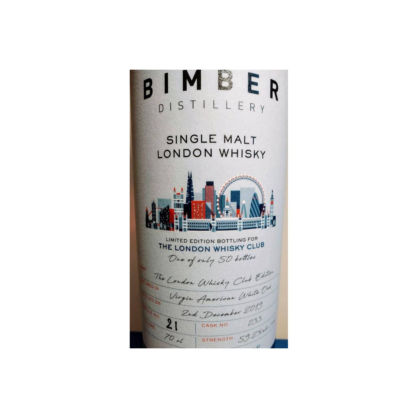 Bimber 2016 3 Years Single Malt Whisky 2