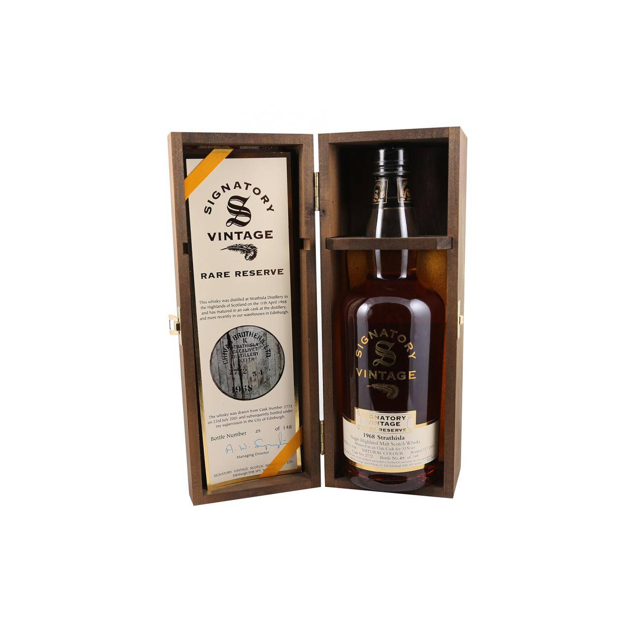 Strathisla 1968 31 Years Single Malt Whisky 3