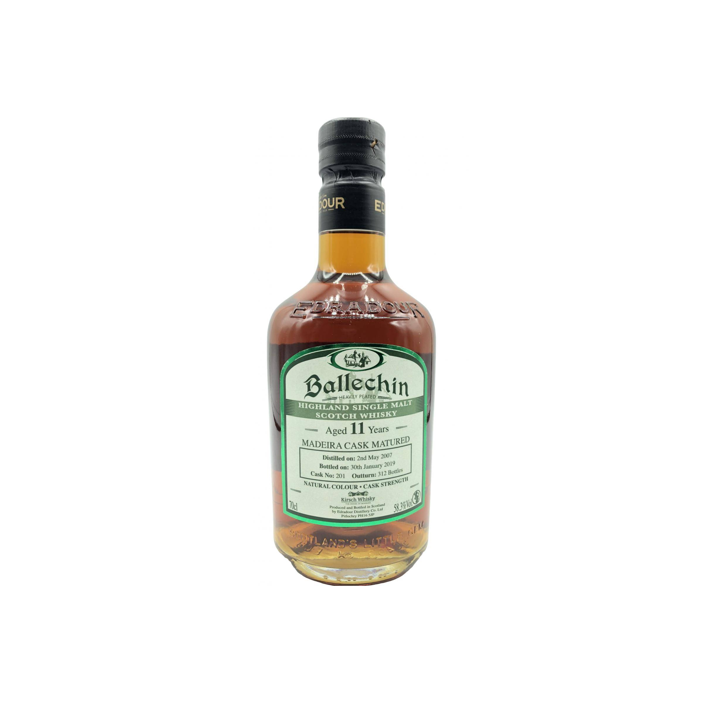 Ballechin 2007 11 Years Single Malt Whisky