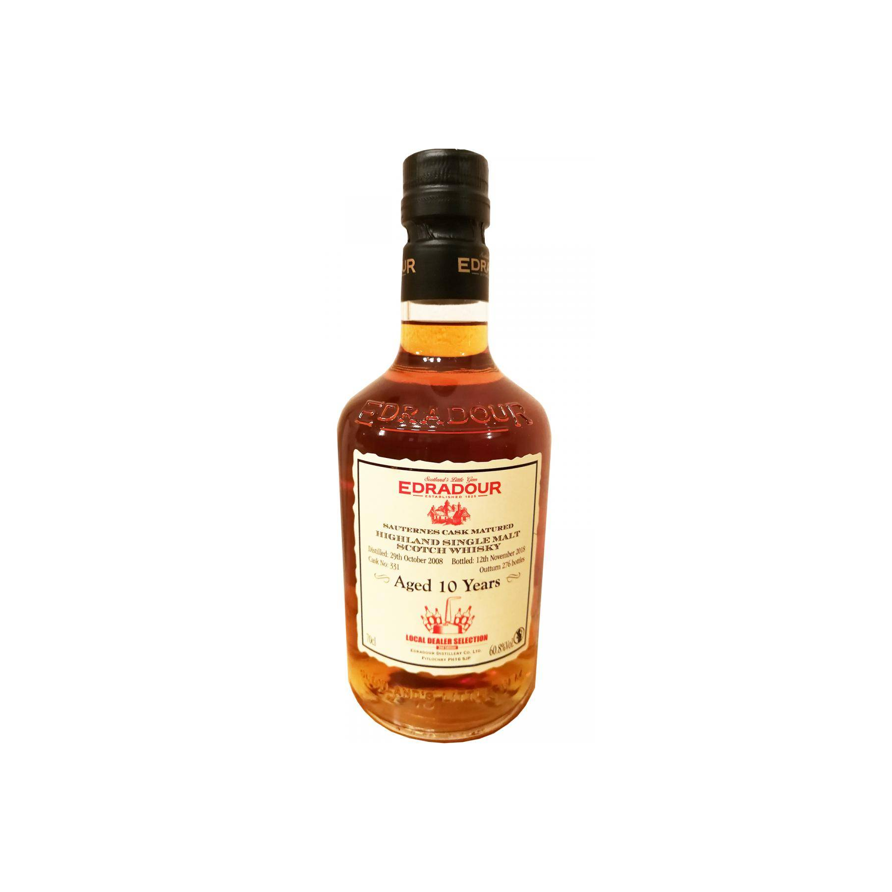 Edradour 2008 10 Years Single Malt Whisky