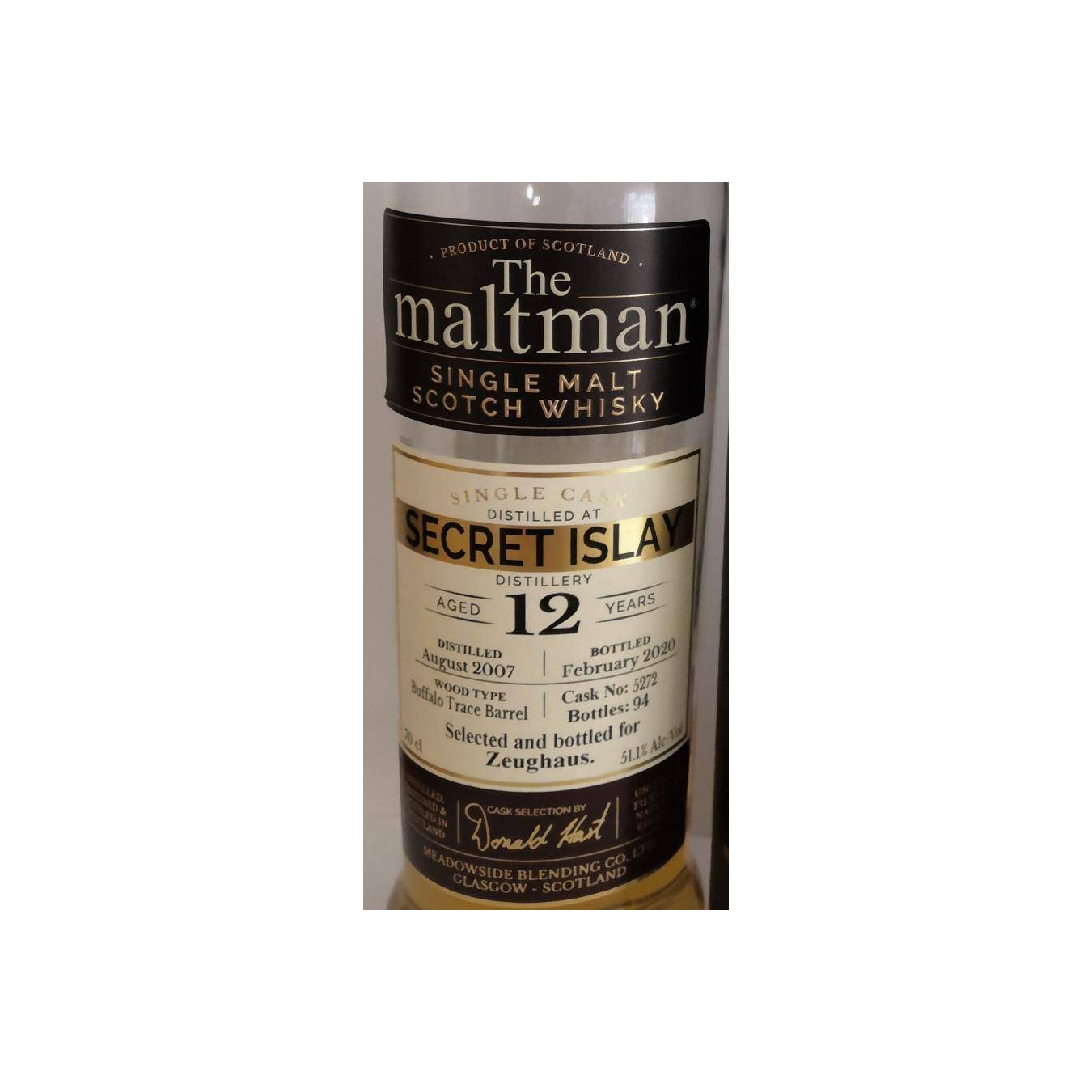 Meadowside Blending 2007 12 Years Single Malt Whisky 2