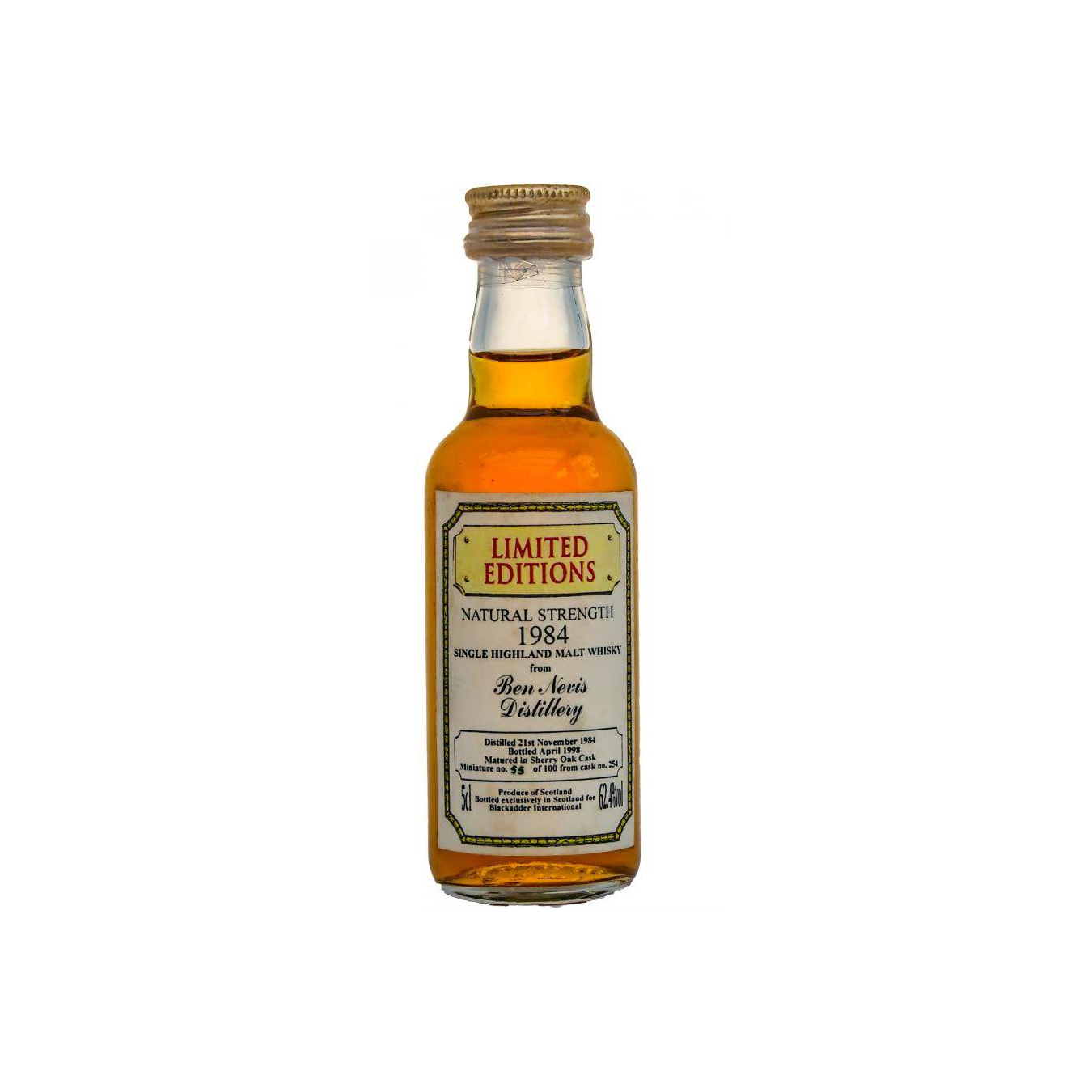 Ben Nevis 1984 13 Years Single Malt Whisky 2
