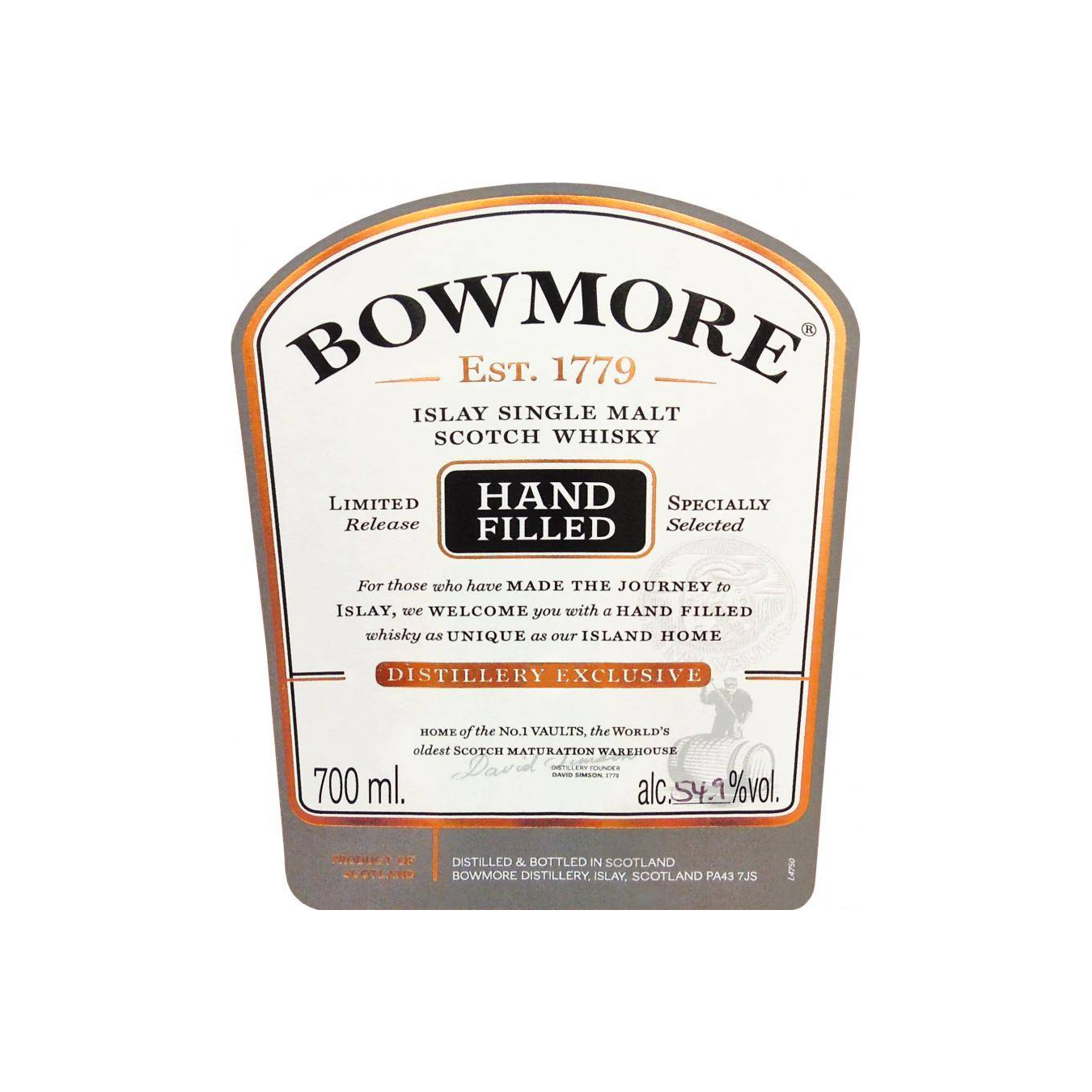 Bowmore 1999 20 Years Single Malt Whisky 3