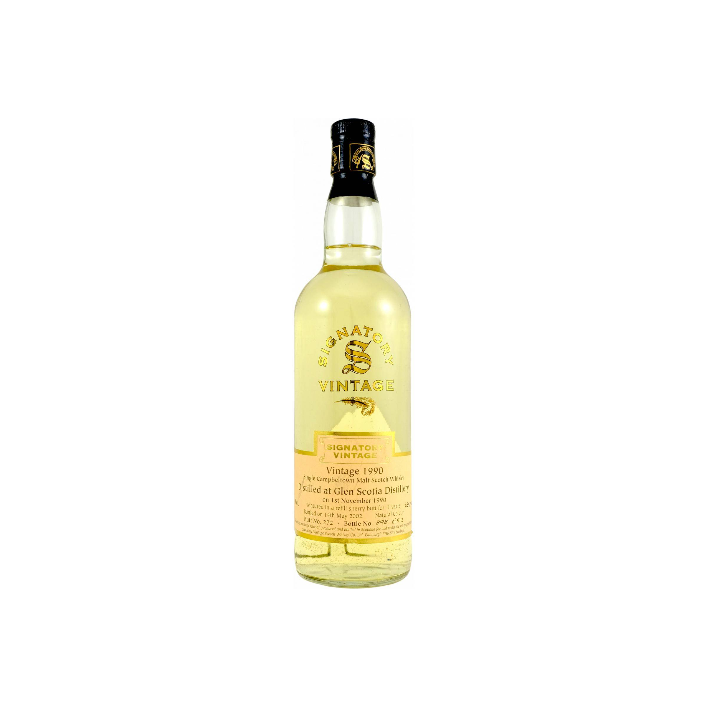 Glen Scotia Vintage Collection 1990 11 Years Single Malt Whisky