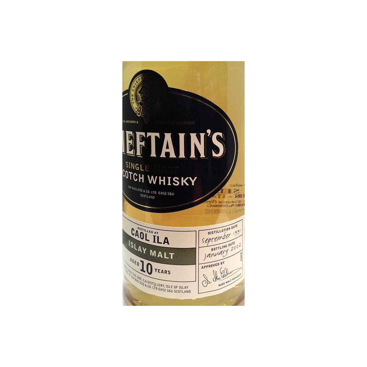 Caol Ila 1991 10 Years Single Malt Whisky 2