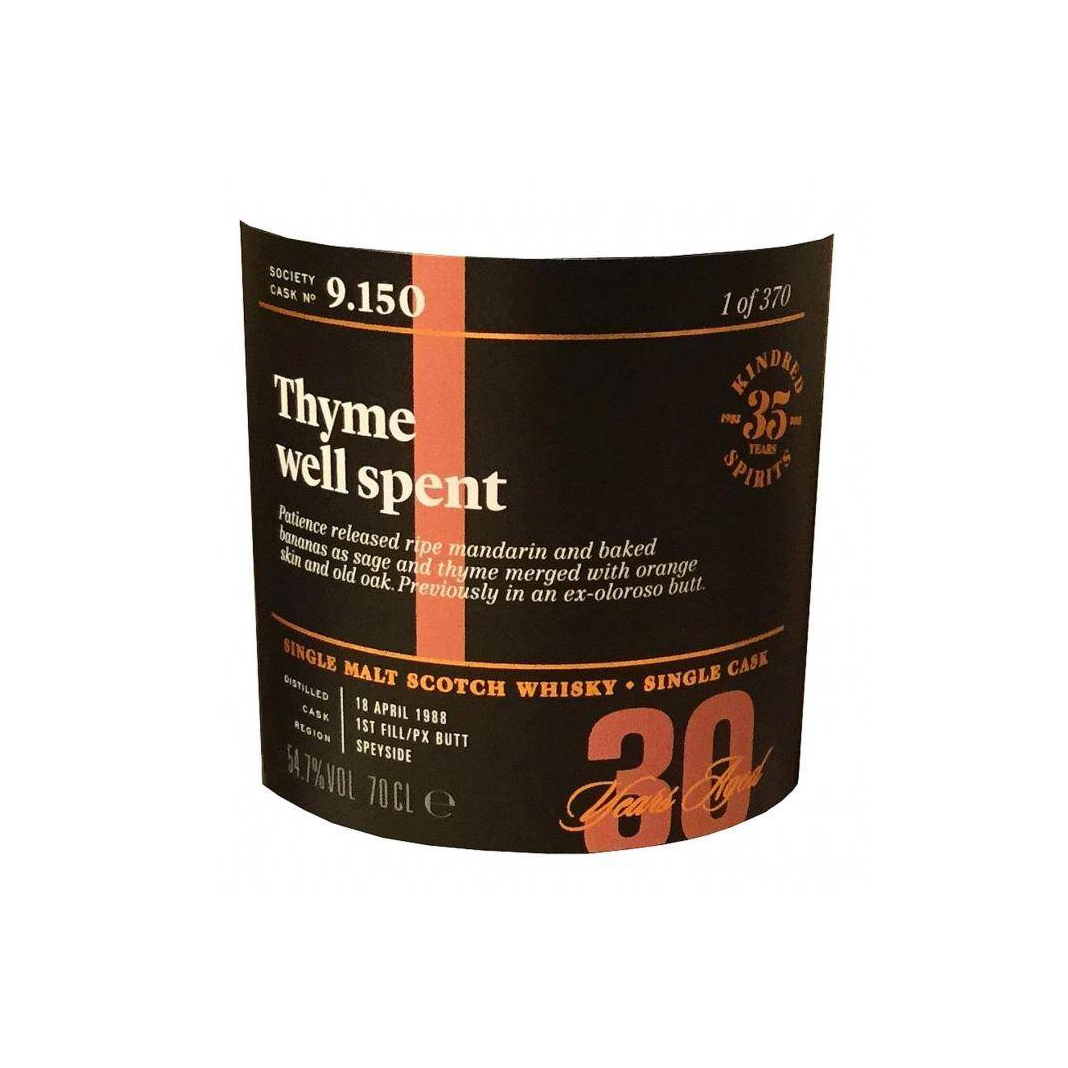The Scotch Malt Whisky Society 1988 30 Years Single Malt Whisky 3