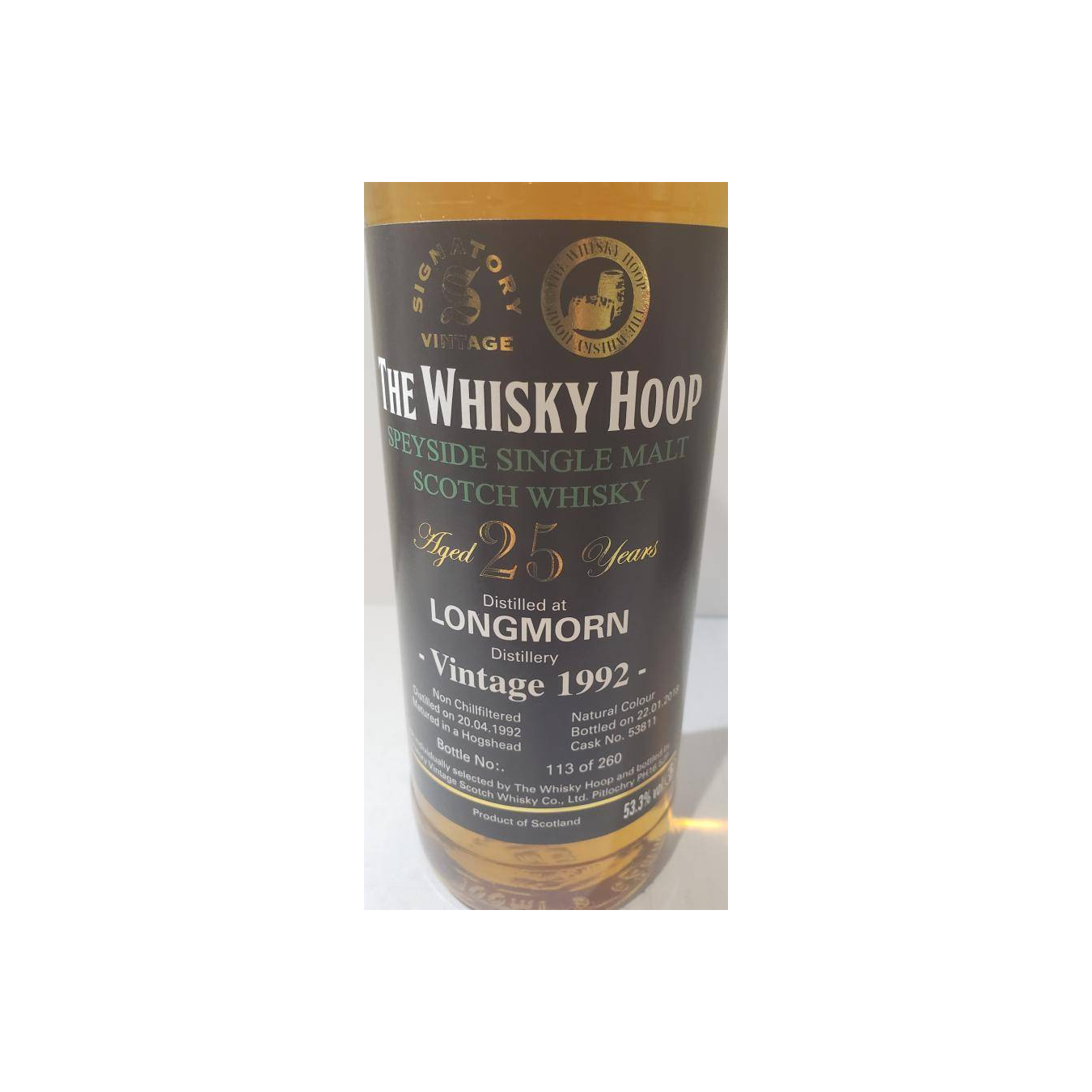 Longmorn 1992 25 Years Single Malt Whisky 2