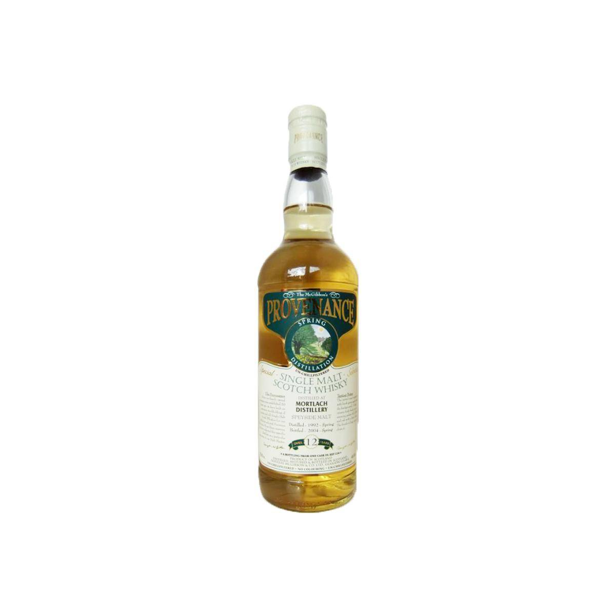 Mortlach McGibbon's Provenance 1992 12 Years Single Malt Whisky