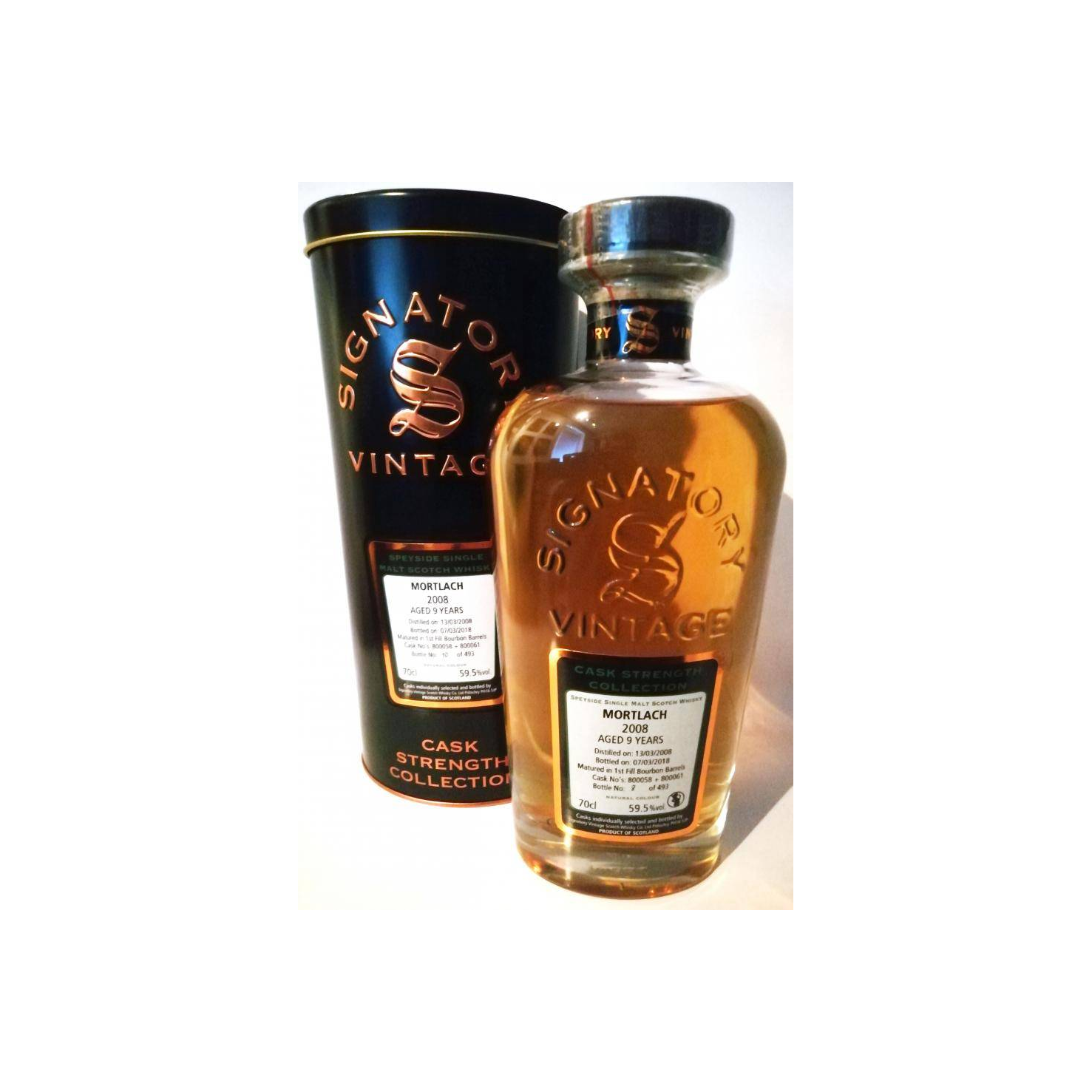 Mortlach Cask Strength Collection 2008 9 Years Single Malt Whisky 2