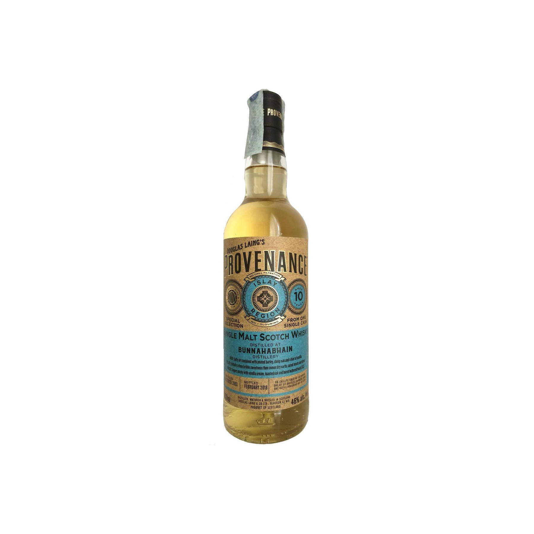 Bunnahabhain 2007 10 Years Single Malt Whisky
