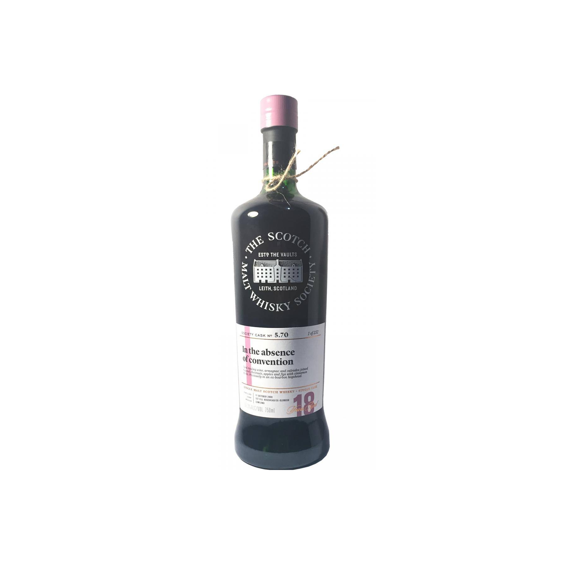 The Scotch Malt Whisky Society 2000 18 Years Single Malt Whisky