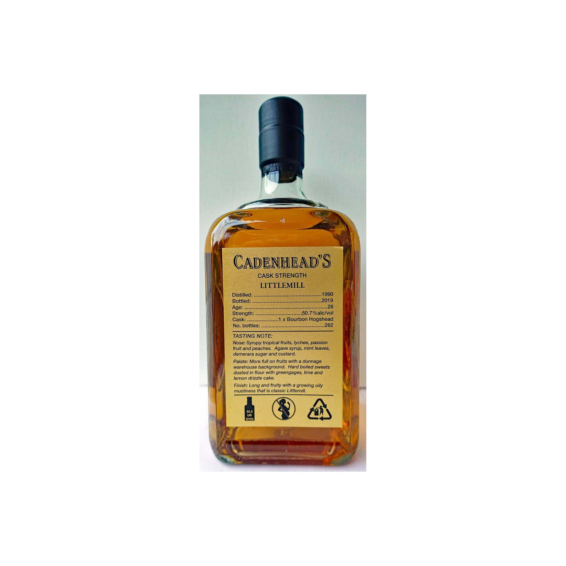 Littlemill Single Cask 1990 28 Years Single Malt Whisky 2