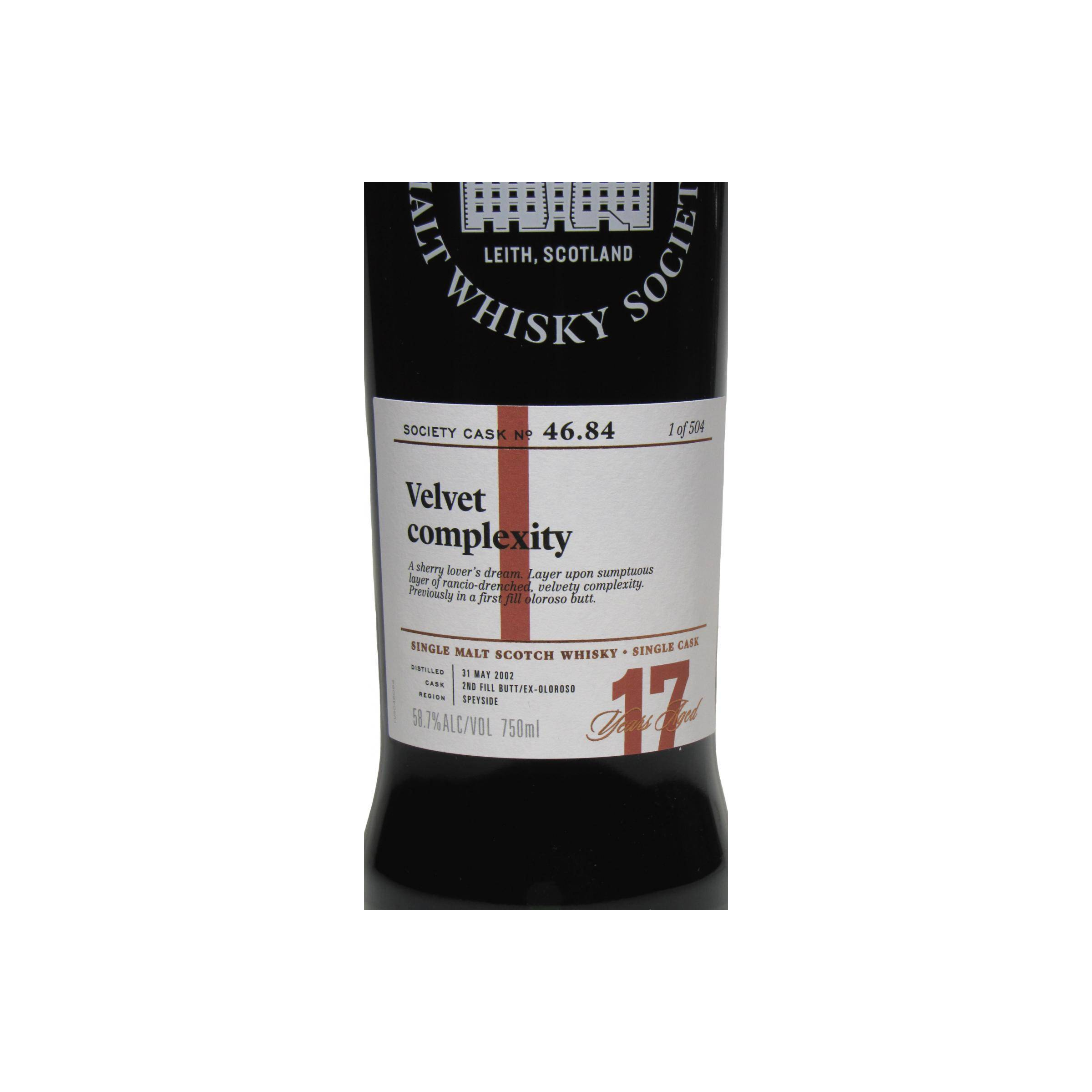 The Scotch Malt Whisky Society 2002 17 Years Single Malt Whisky 2