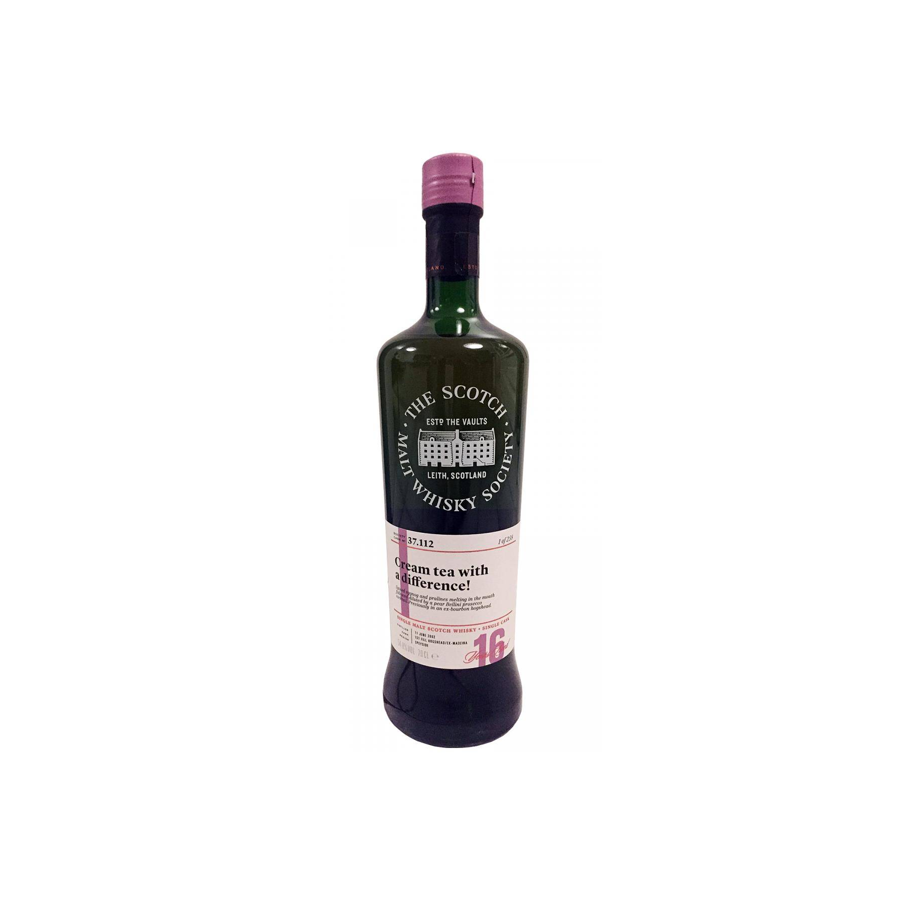 The Scotch Malt Whisky Society 2002 16 Years Single Malt Whisky
