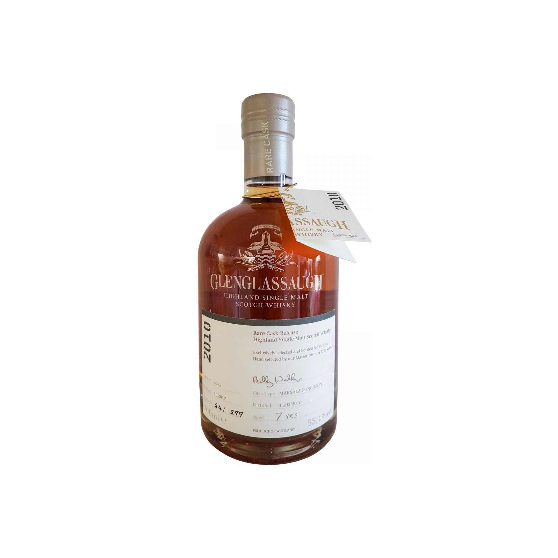 Glenglassaugh 2010 7 Years Single Malt Whisky
