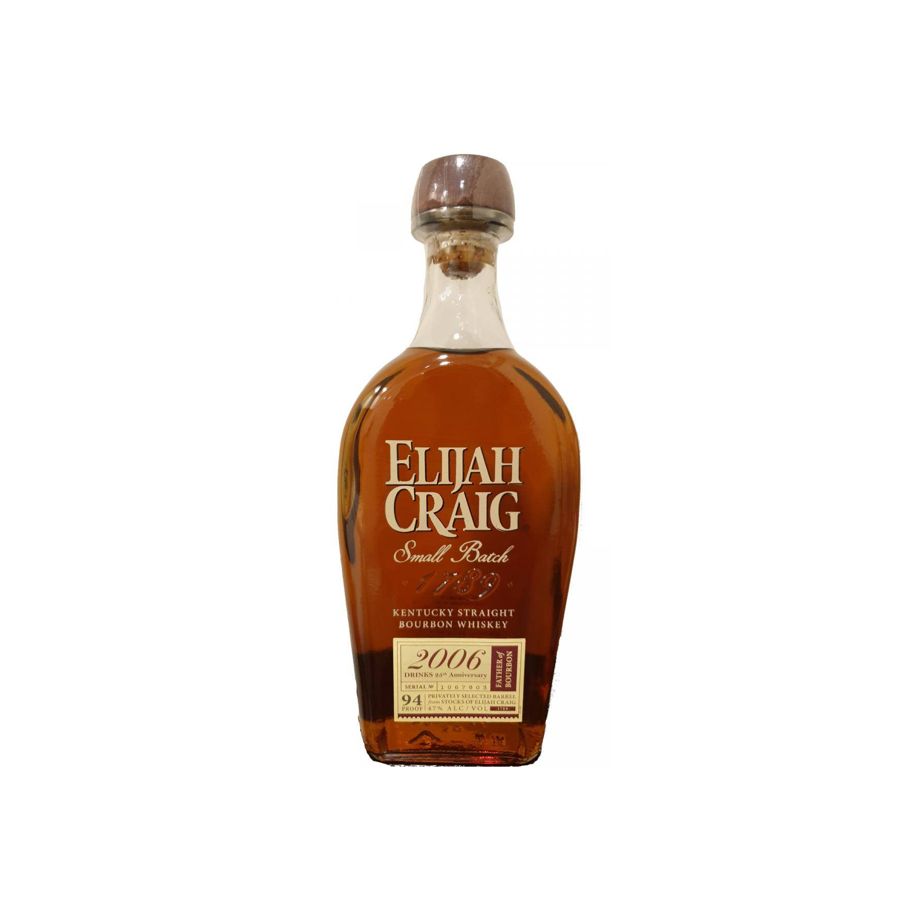 Elijah Craig 2006 12 Years Bourbon Whisky