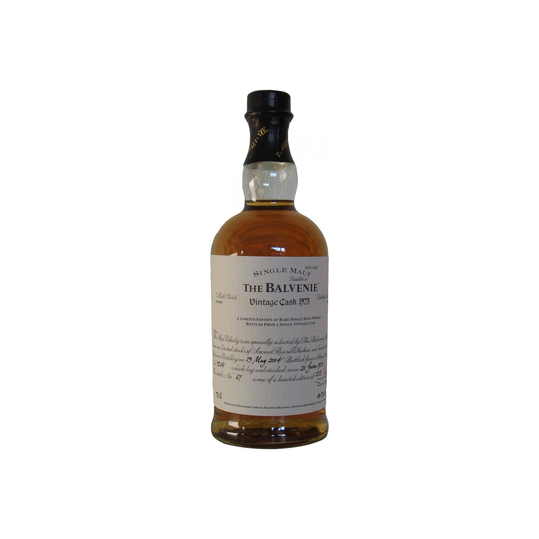 The Balvenie 1973 31 Years Single Malt Whisky