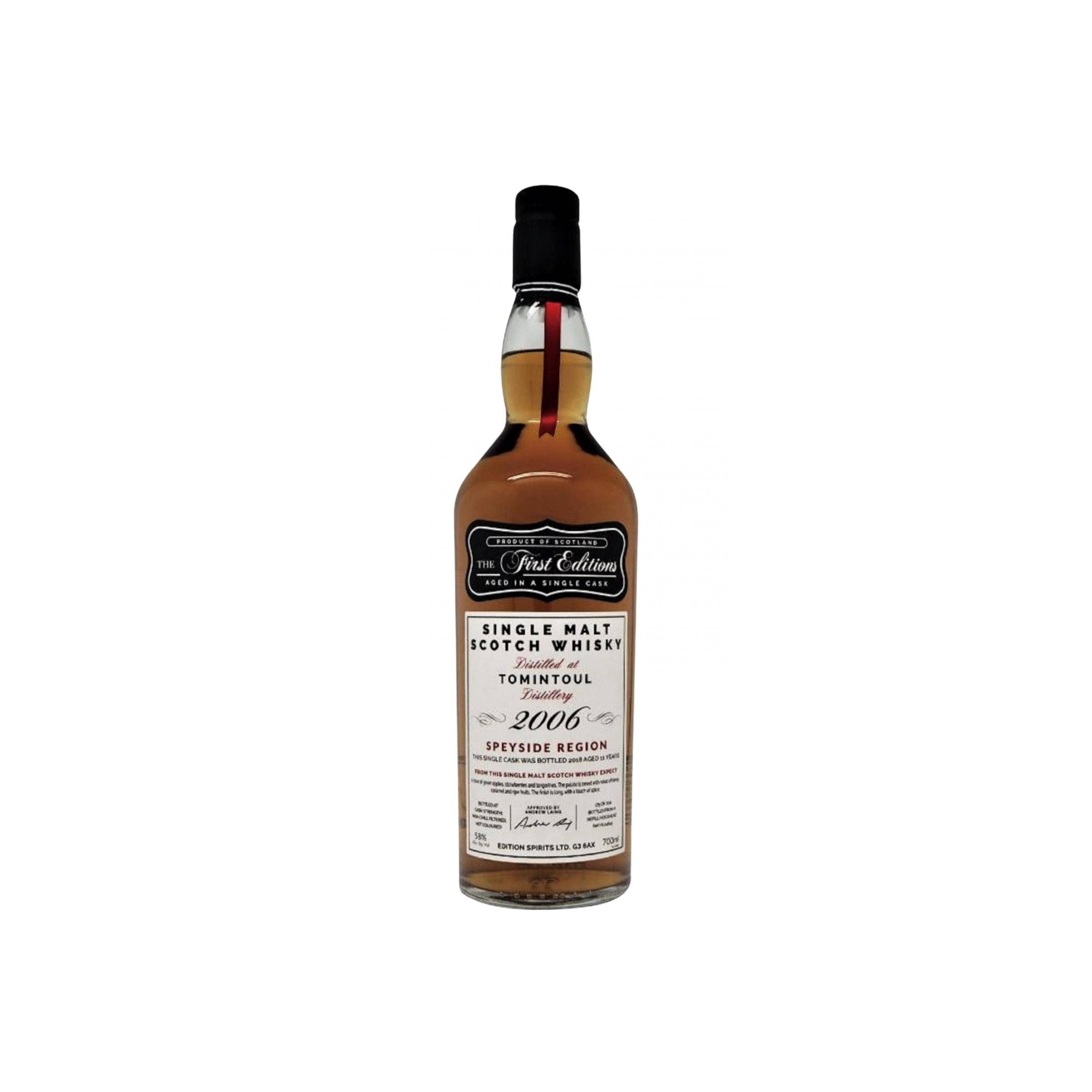 Tomintoul The First Editions 2006 11 Years Single Malt Whisky