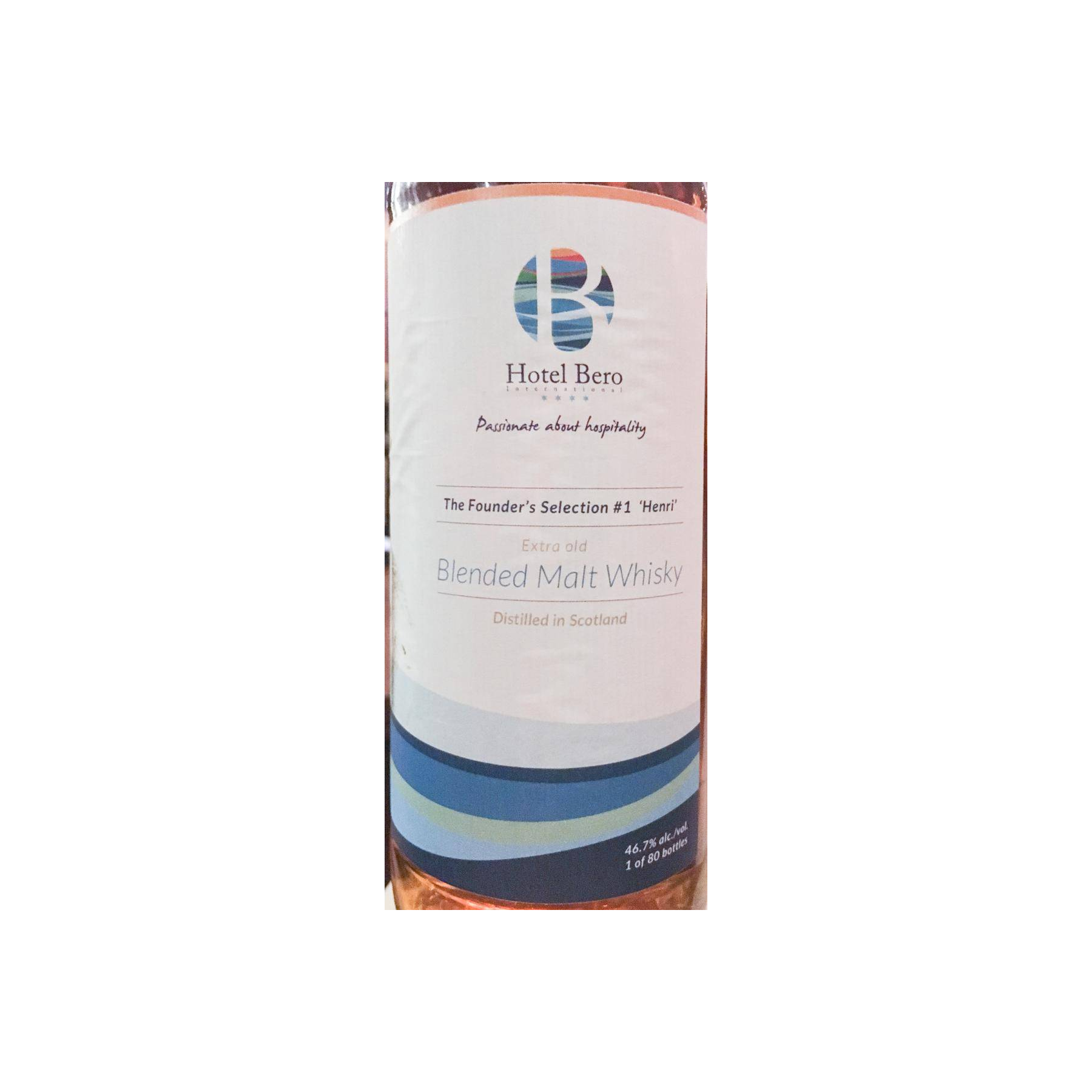 Blended Malt Whisky The Founder’s Selection 'Henri'