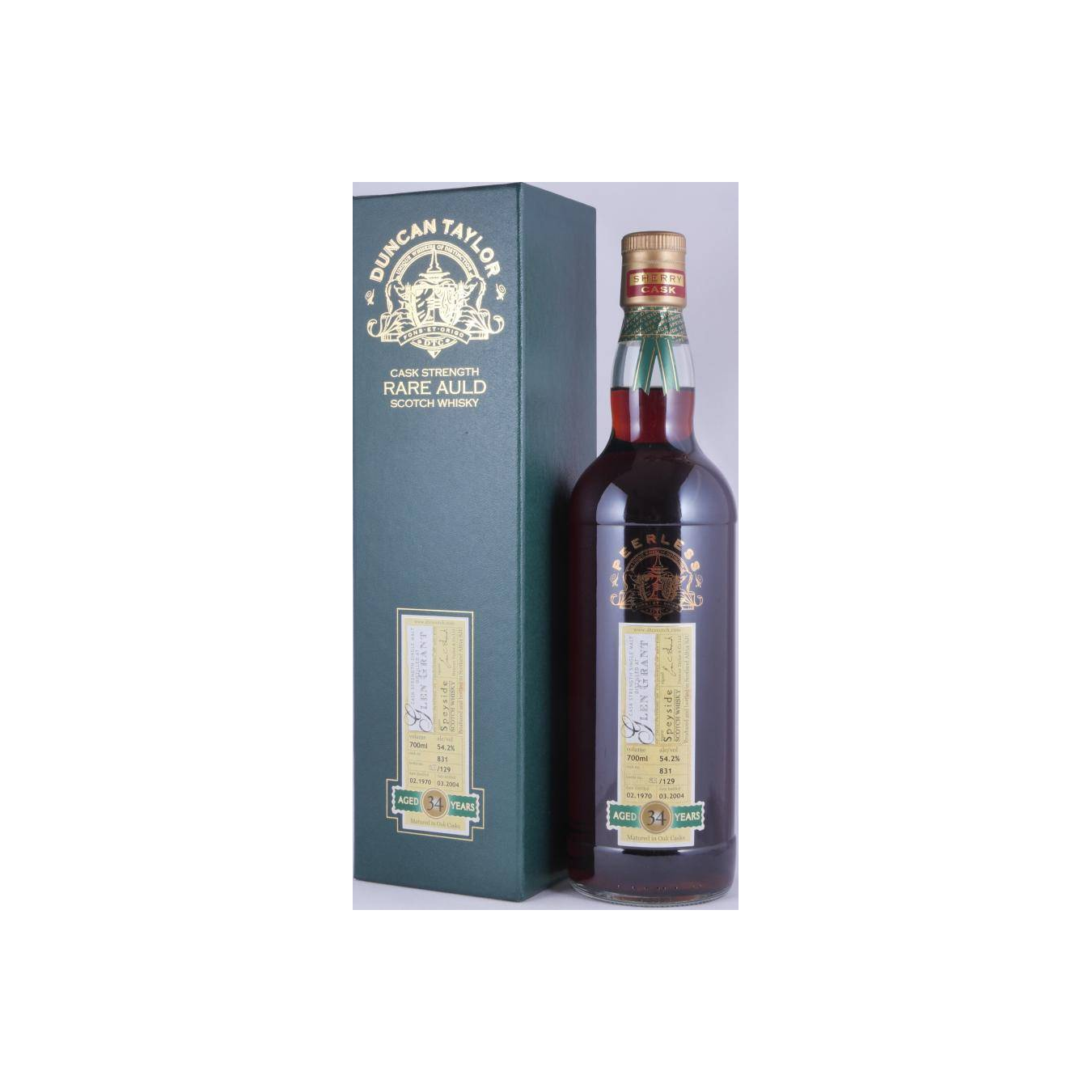 Glen Grant 1970 34 Years Single Malt Whisky 2