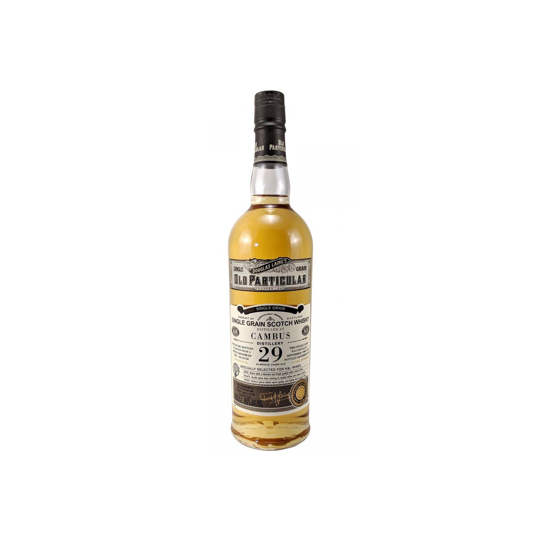 Cambus Old Particular 1988 29 Years Single Grain Whisky