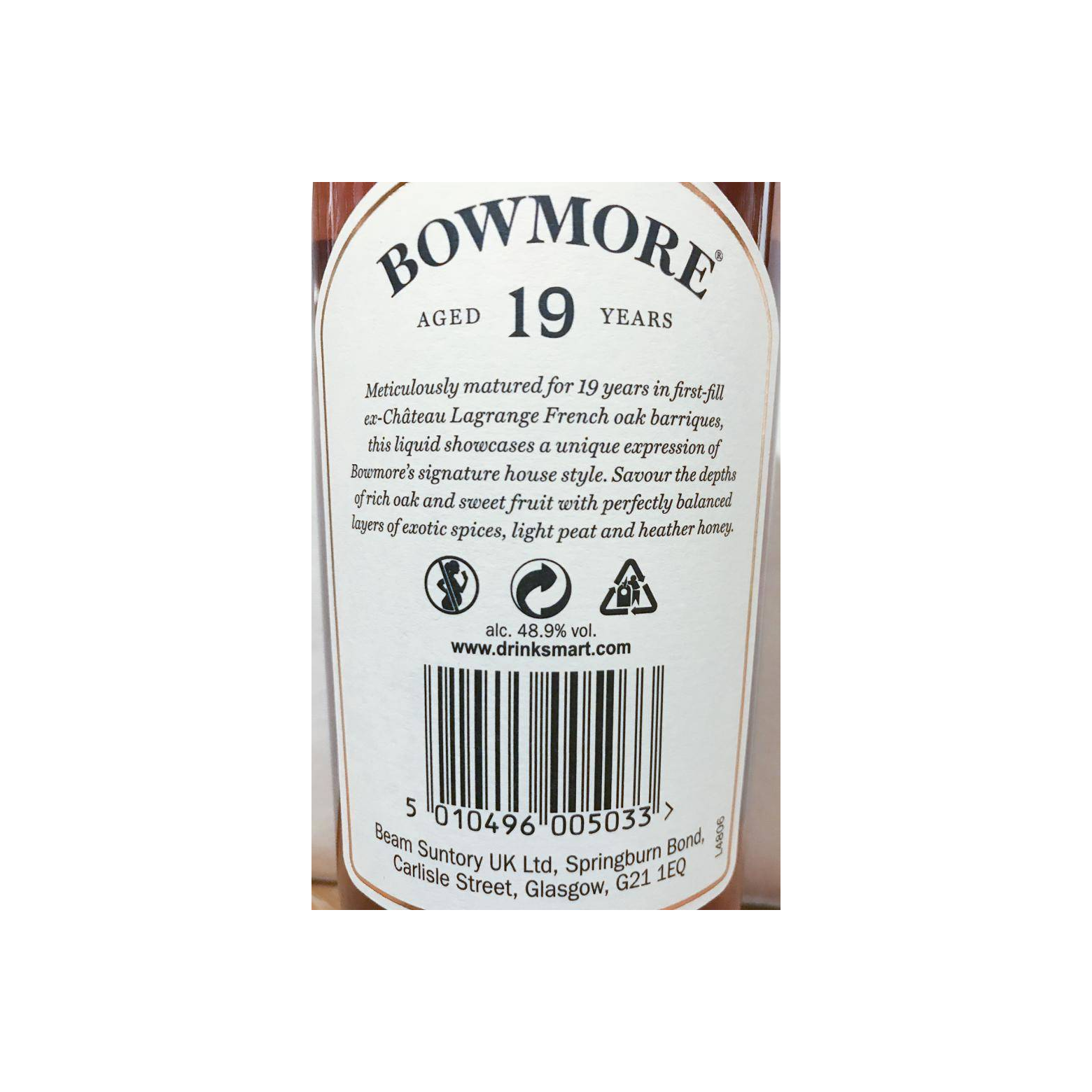 Bowmore 19 Years Single Malt Whisky 2
