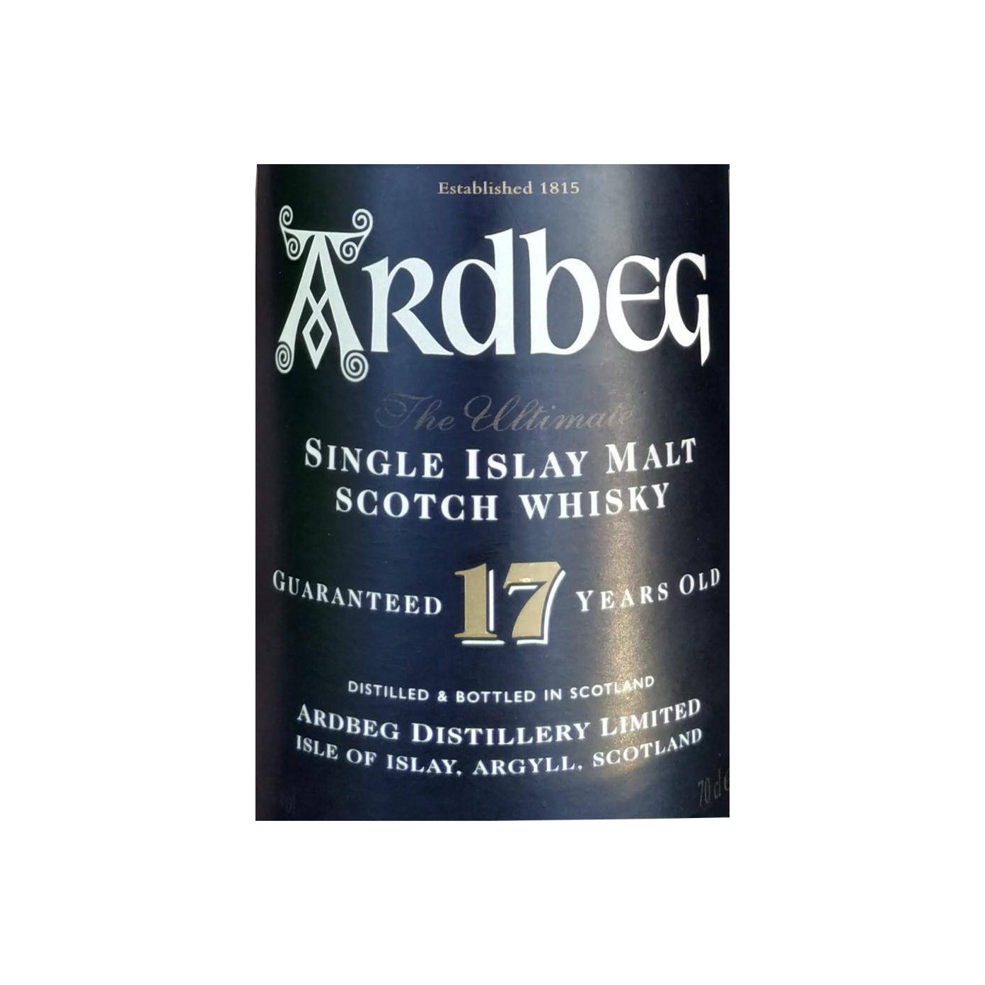 Ardbeg 17 Years Single Malt Whisky 2