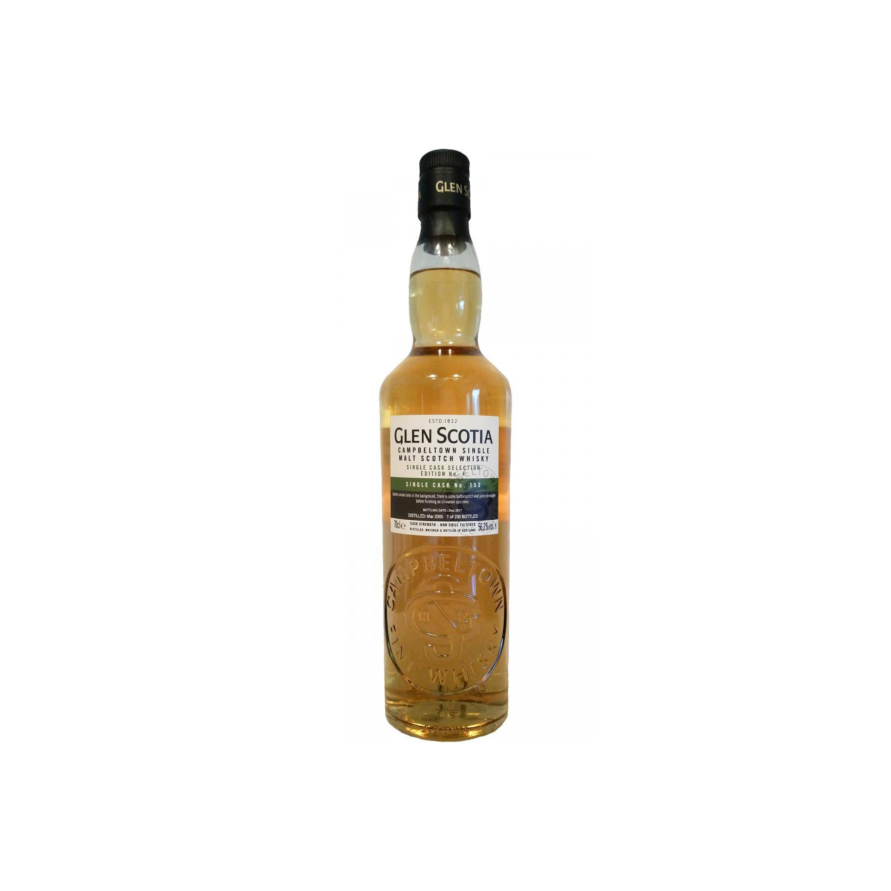 Glen Scotia 2005 12 Years Single Malt Whisky