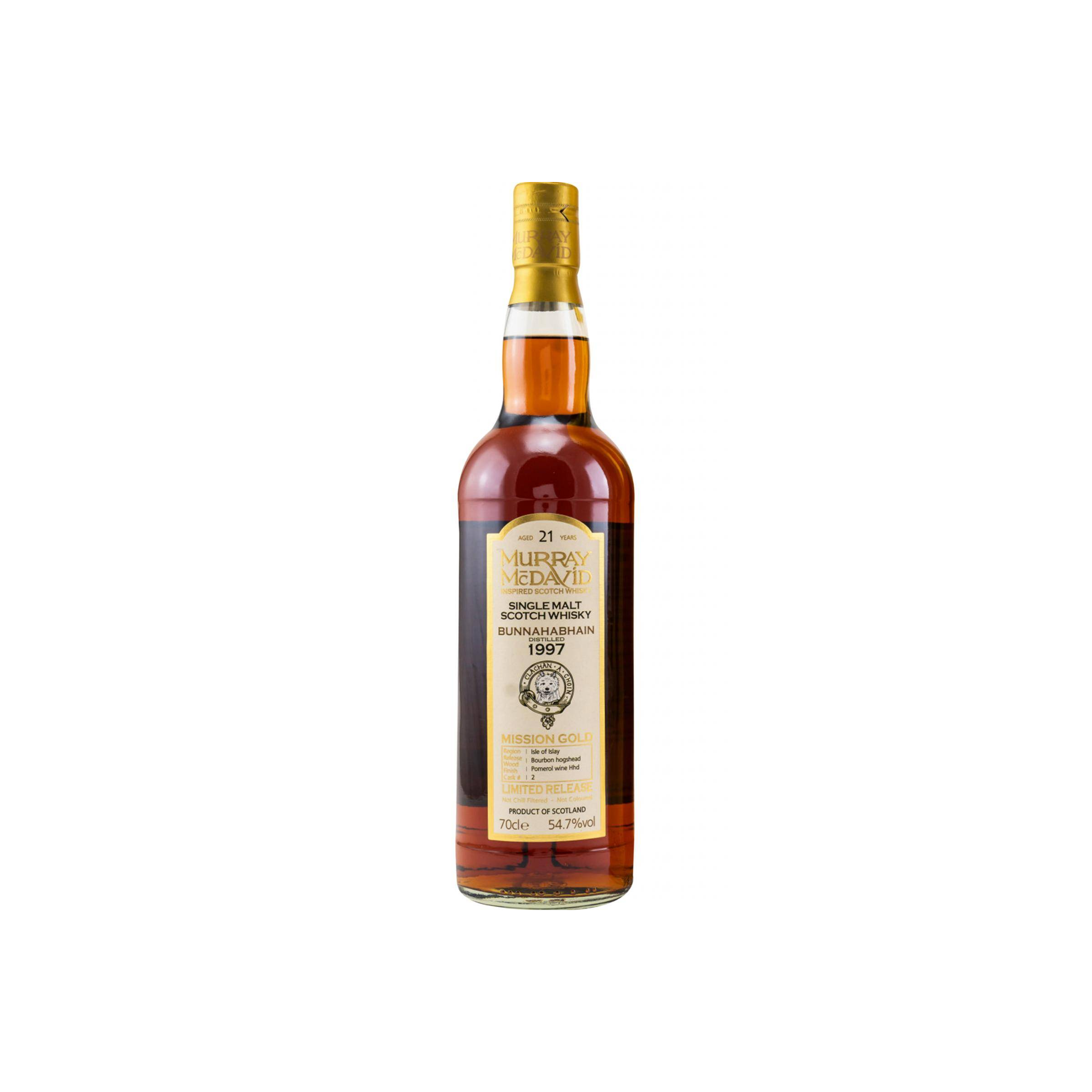 Bunnahabhain 1997 21 Years Single Malt Whisky
