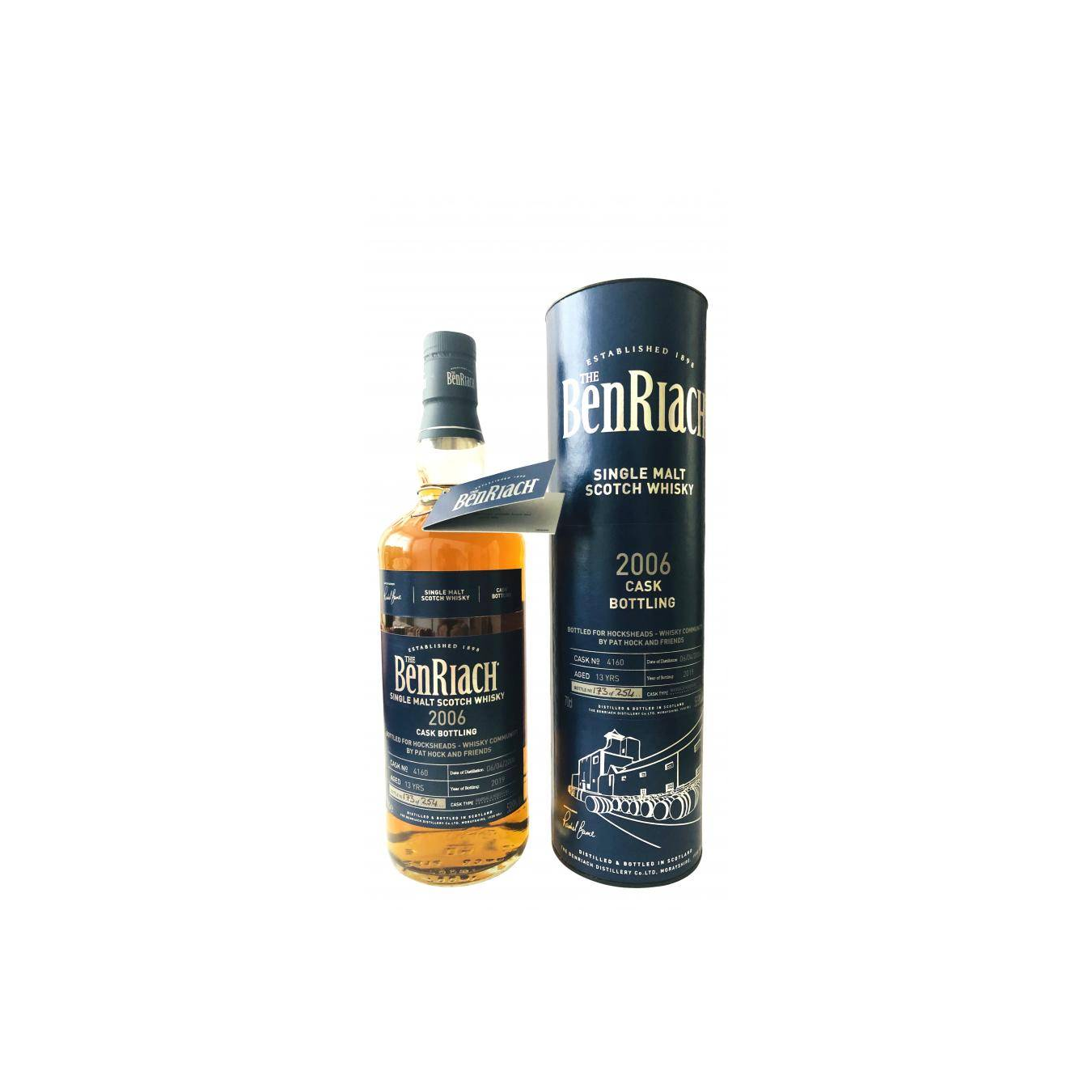 BenRiach Individual Cask Bottling 2006 13 Years Single Malt Whisky 2