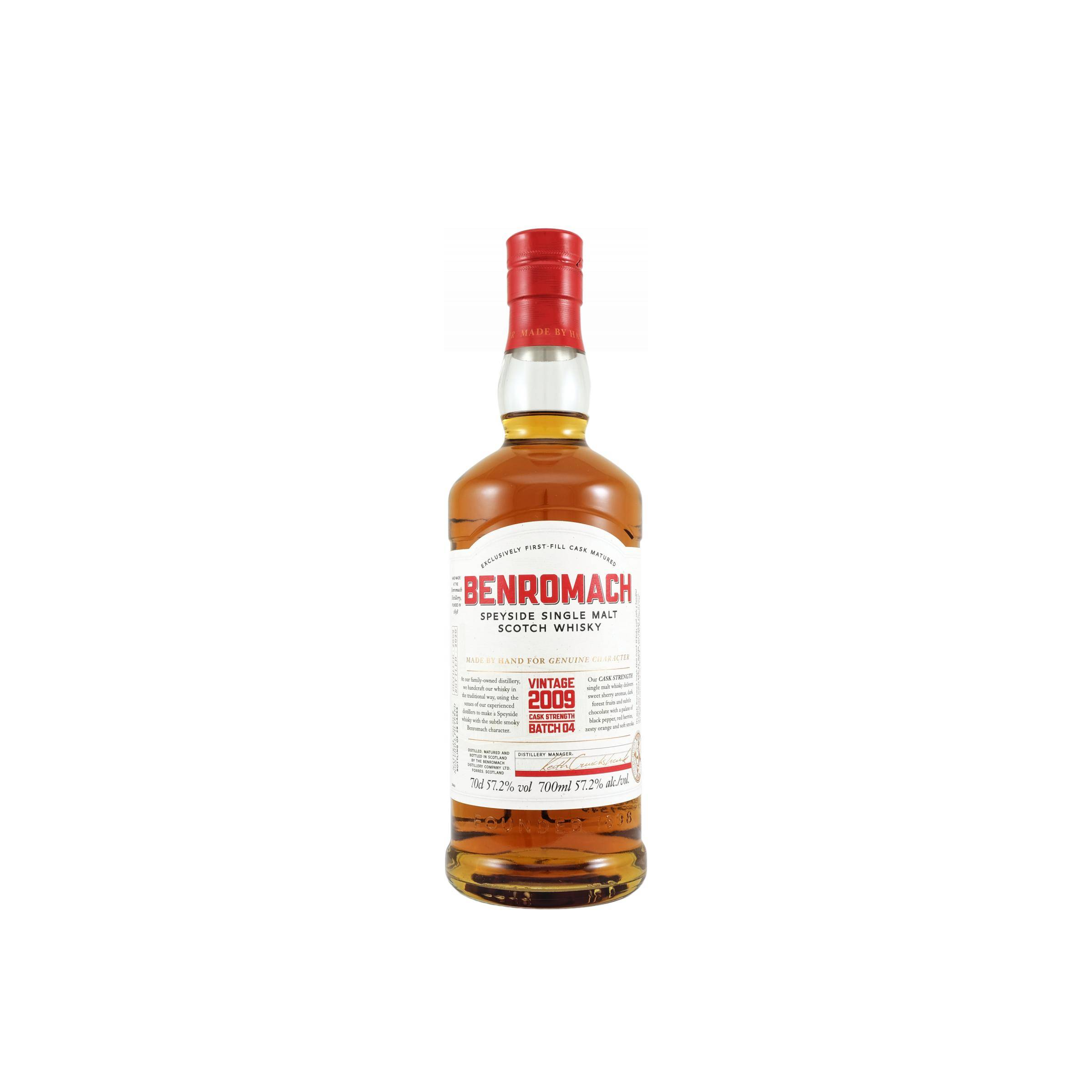 Benromach Cask Strength Collection 2009 10 Years Single Malt Whisky