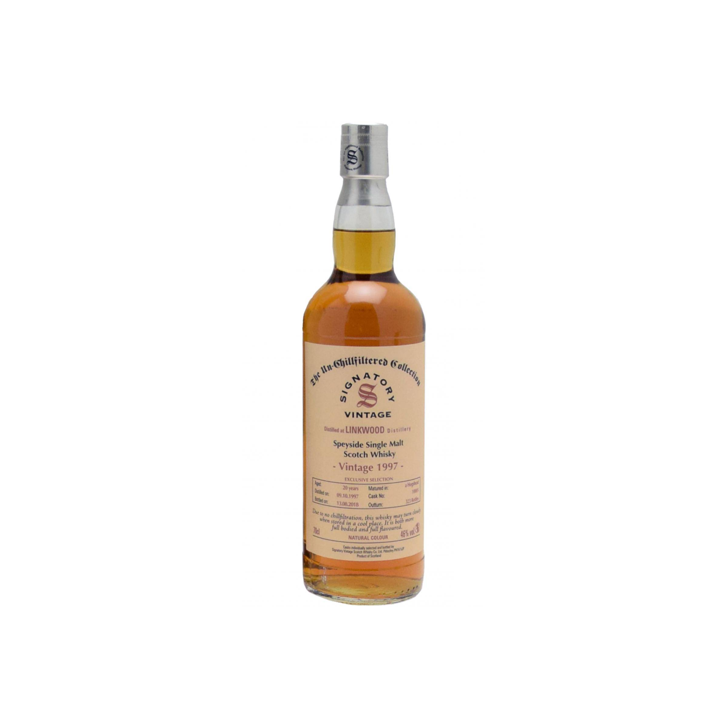 Linkwood The Un-Chillfiltered Collection 1997 20 Years Single Malt Whisky